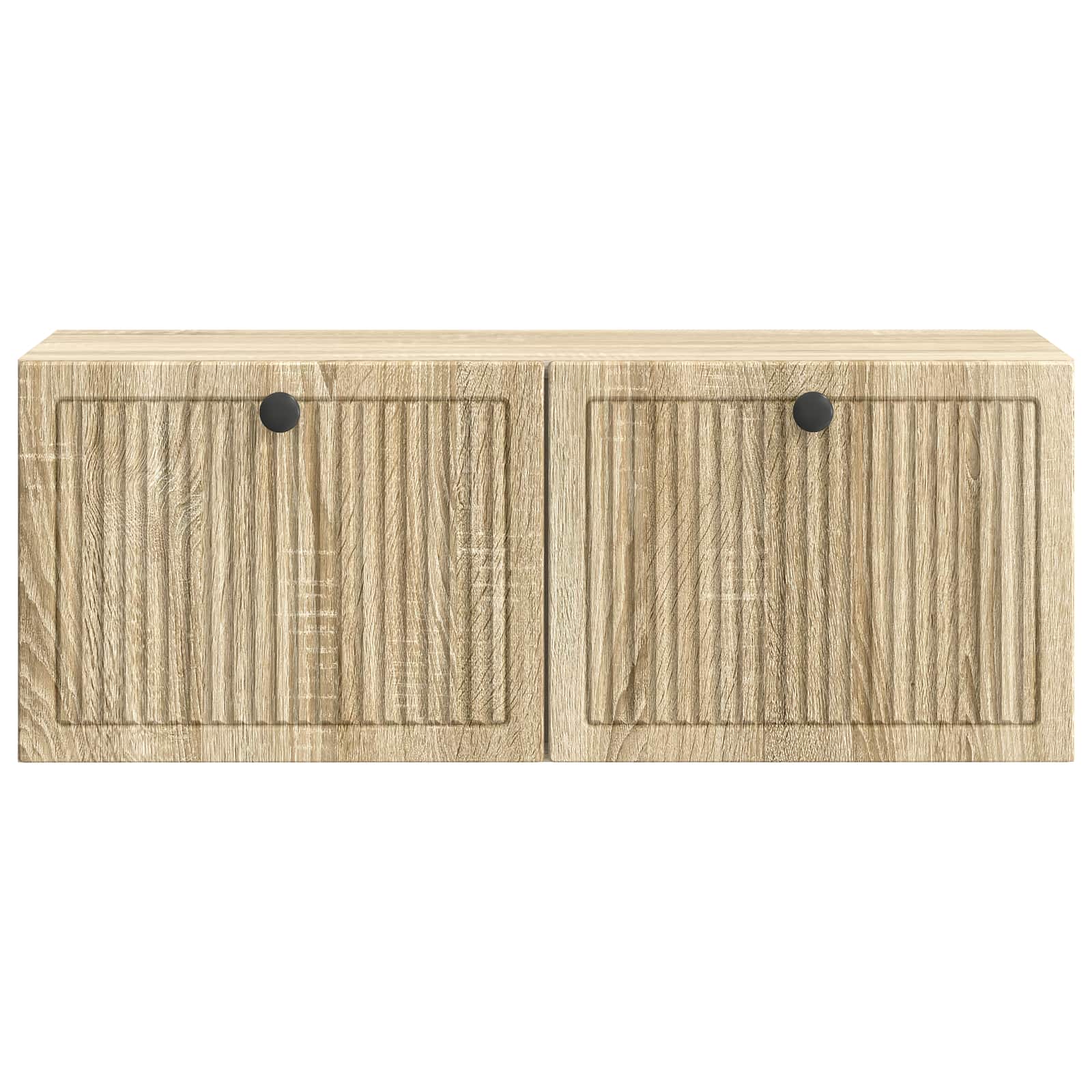 vidaXL Szafka RTV montowana na ścianie dąb Sonoma 78,5 x 31 x 30 cm