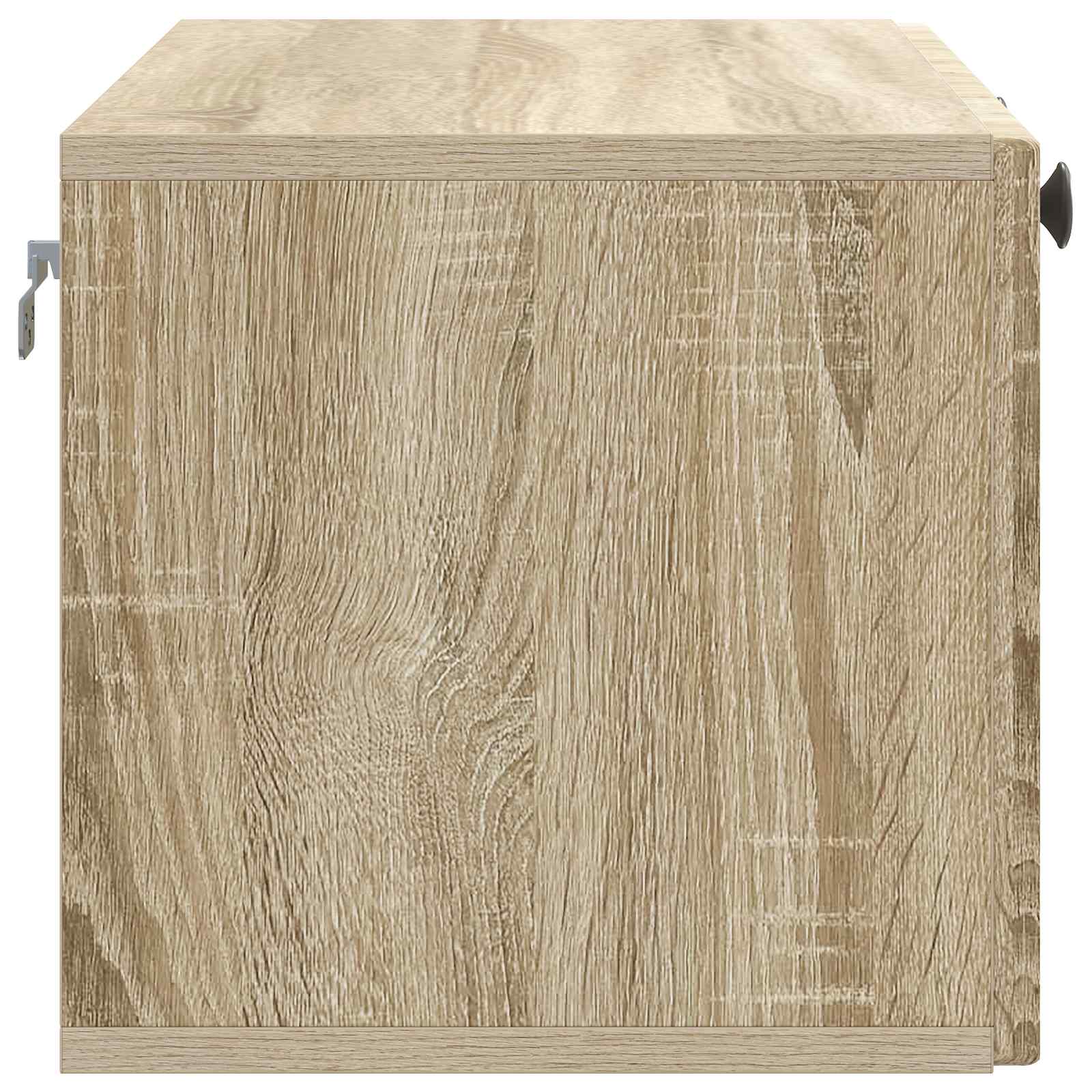 vidaXL Szafka RTV montowana na ścianie dąb Sonoma 78,5 x 31 x 30 cm