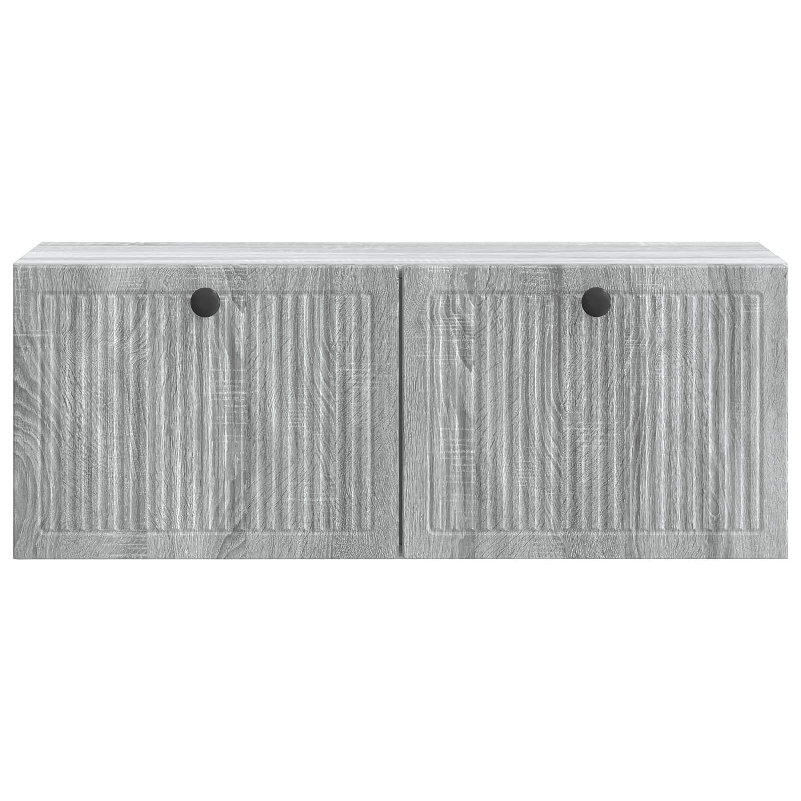 vidaXL Szafka RTV montowana na ścianie Szary Sonoma 78,5 x 31 x 30 cm