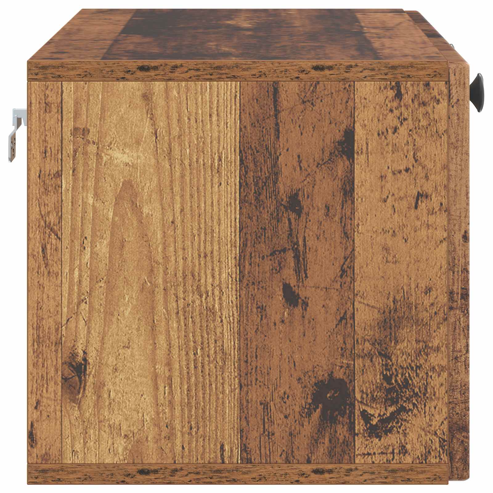vidaXL Szafka RTV montowana na ścianie Stare drewno 78,5 x 31 x 30 cm