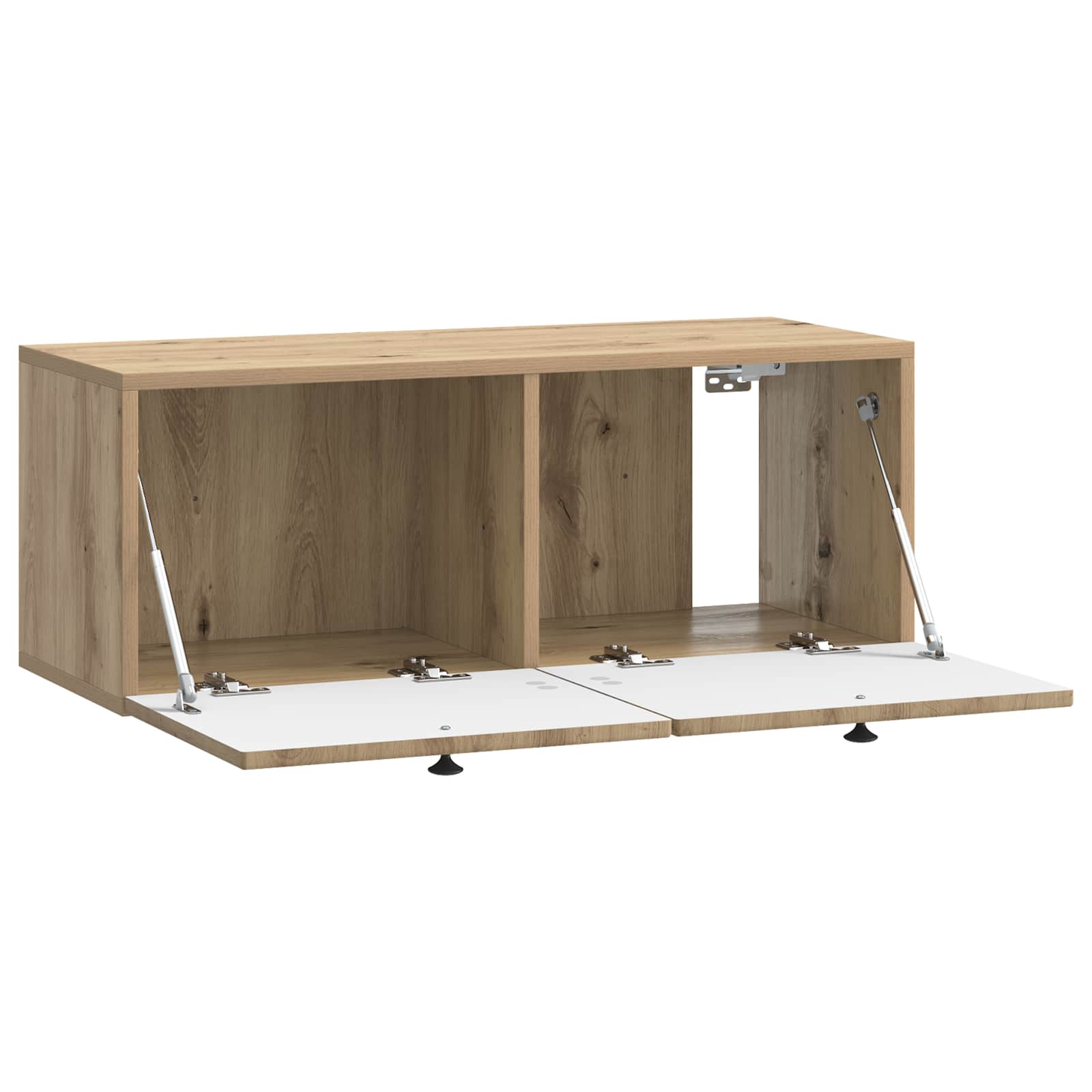 vidaXL Szafka RTV montowana na ścianie 78,5 x 31 x 30 cm Dąb artisan