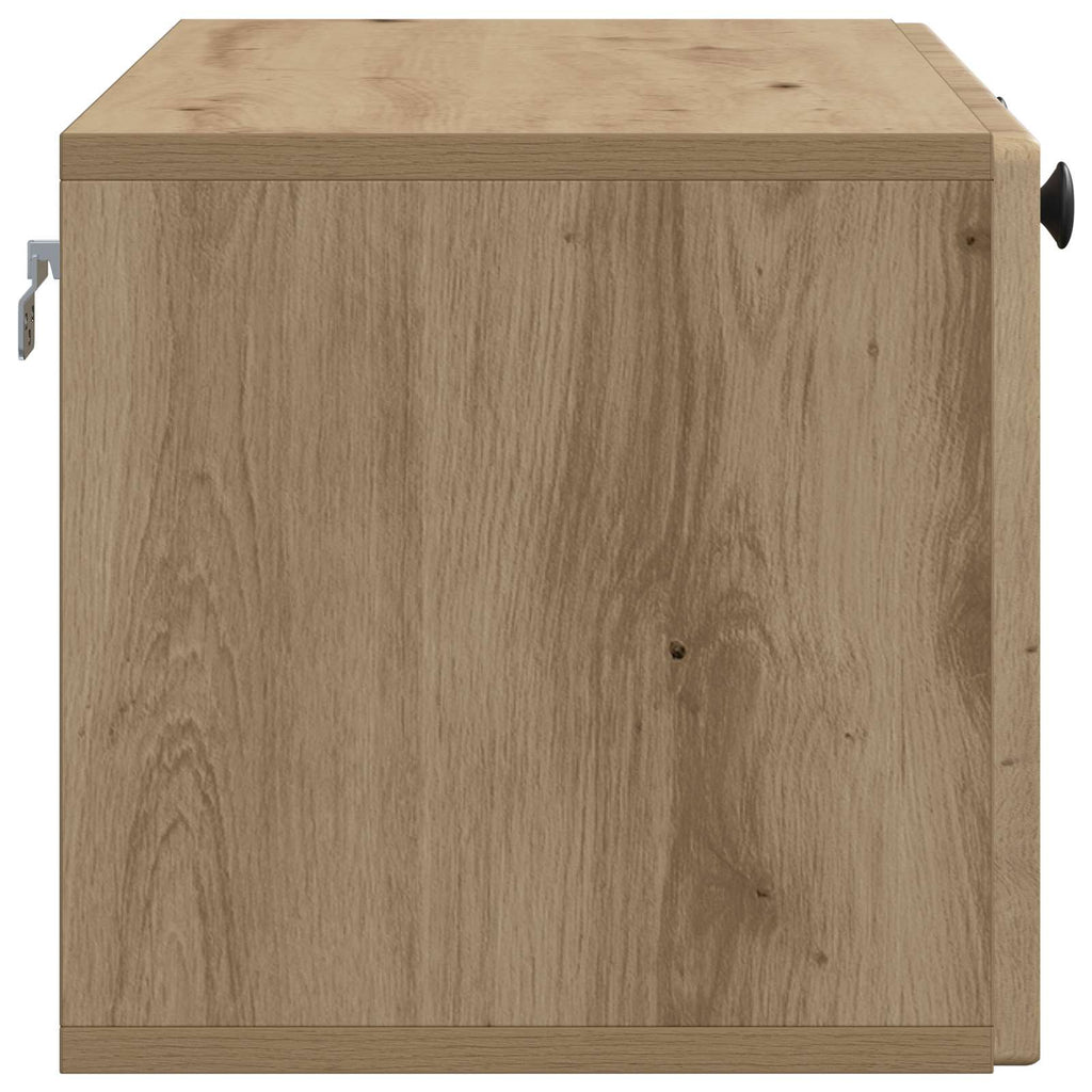 vidaXL Szafka RTV montowana na ścianie 78,5 x 31 x 30 cm Dąb artisan