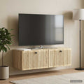 vidaXL Szafka RTV montowana na ścianie dąb Sonoma 98 x 31 x 30 cm