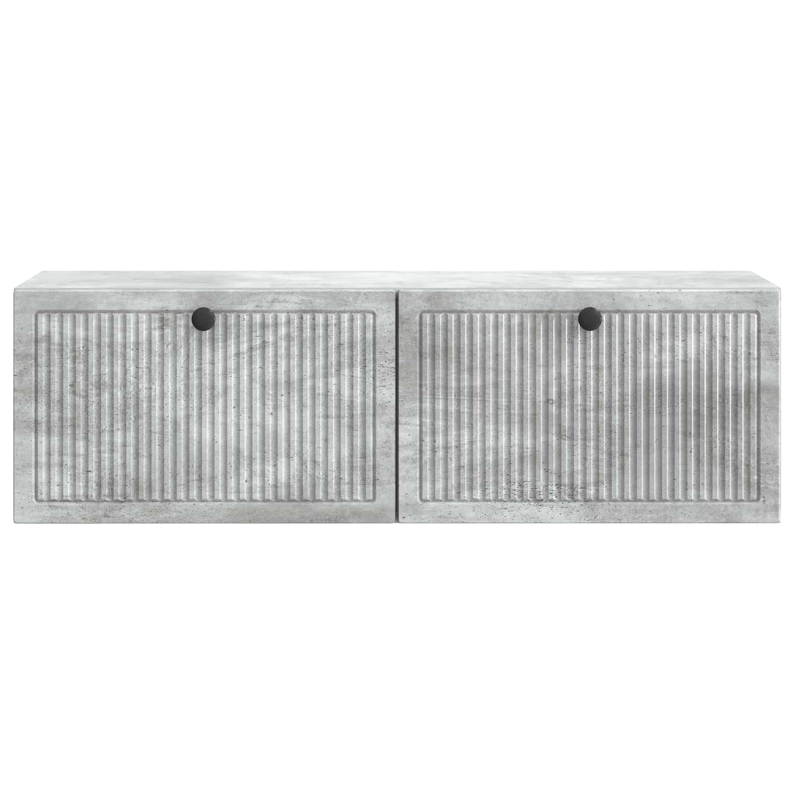 vidaXL Szafka RTV montowana na ścianie Betonowy szary 98 x 31 x 30 cm