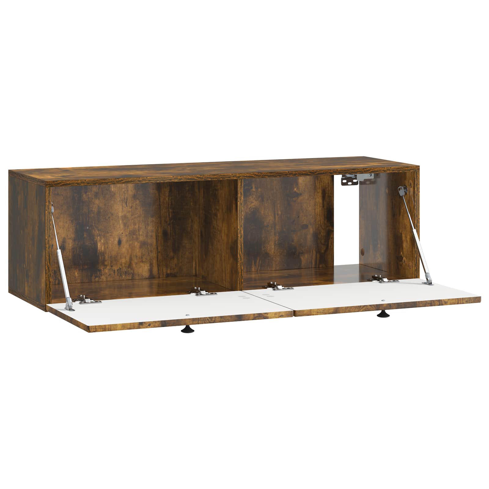 vidaXL Szafka RTV montowana na ścianie Dąb wędzony 98 x 31 x 30 cm