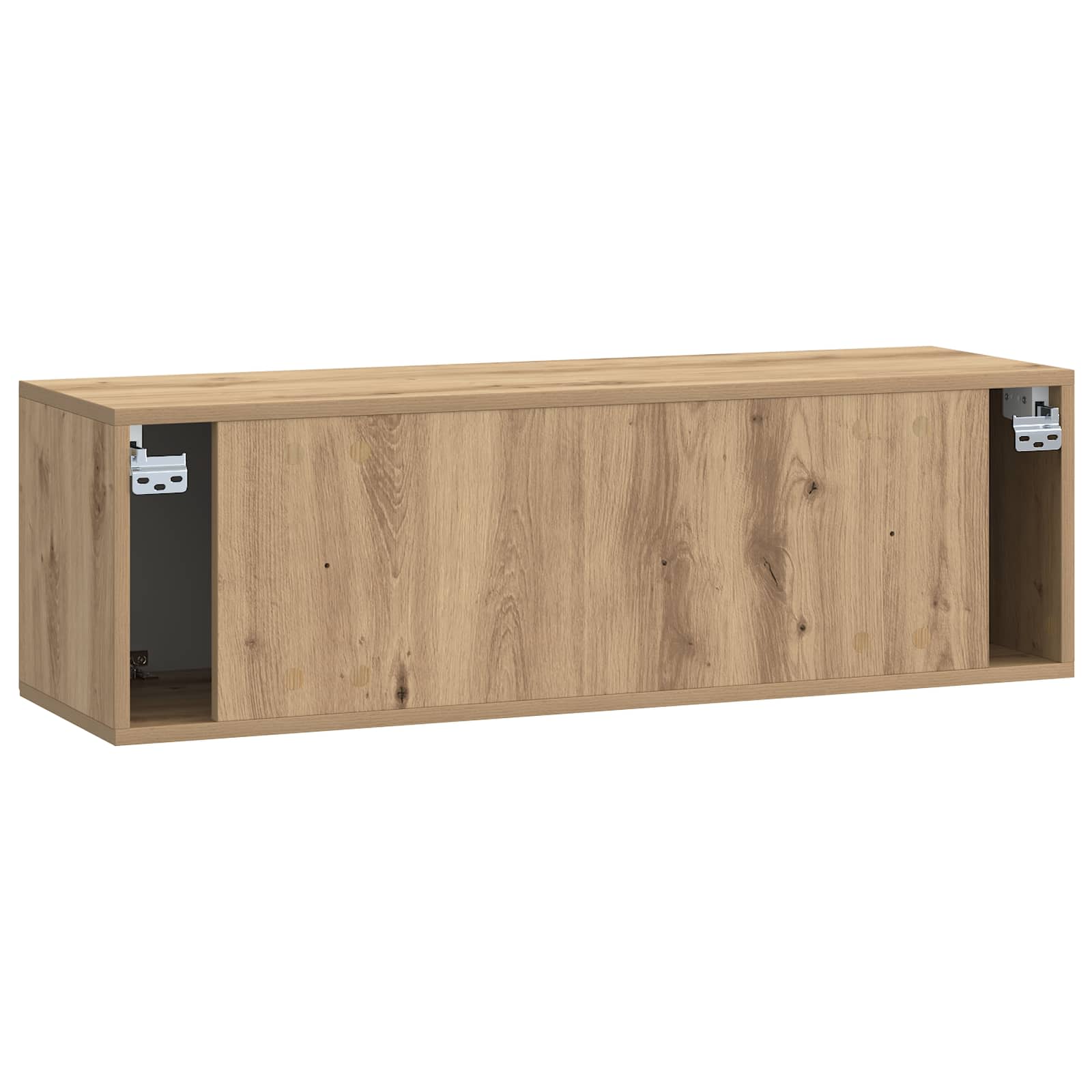 vidaXL Szafka RTV montowana na ścianie Dąb artisan 98 x 31 x 30 cm