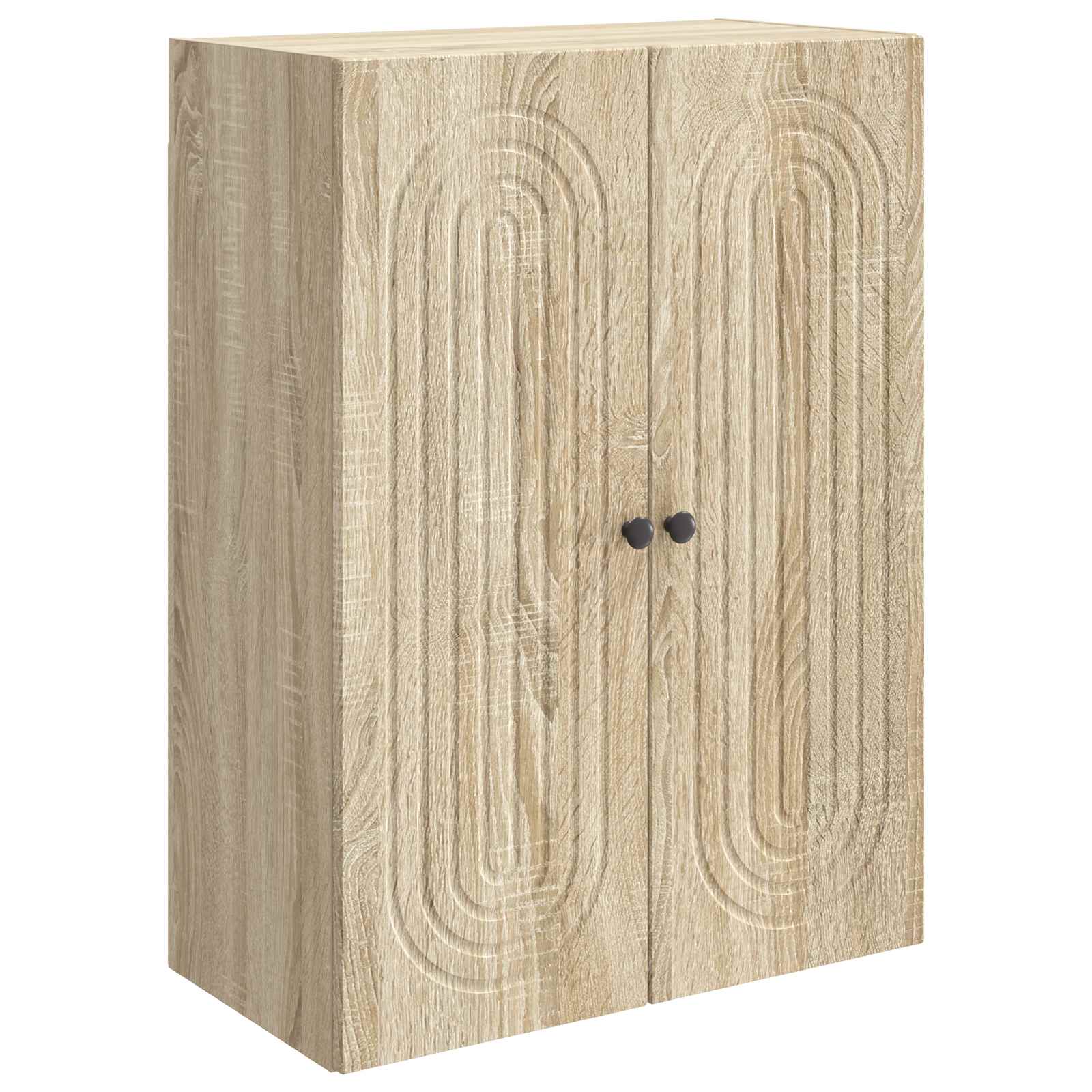 vidaXL Szafka ścienna dąb Sonoma 66 x 34,5 x 90 cm Drewno inżynieryjne