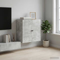 vidaXL Szafka ścienna Betonowy szary 59 x 31 x 60 cm