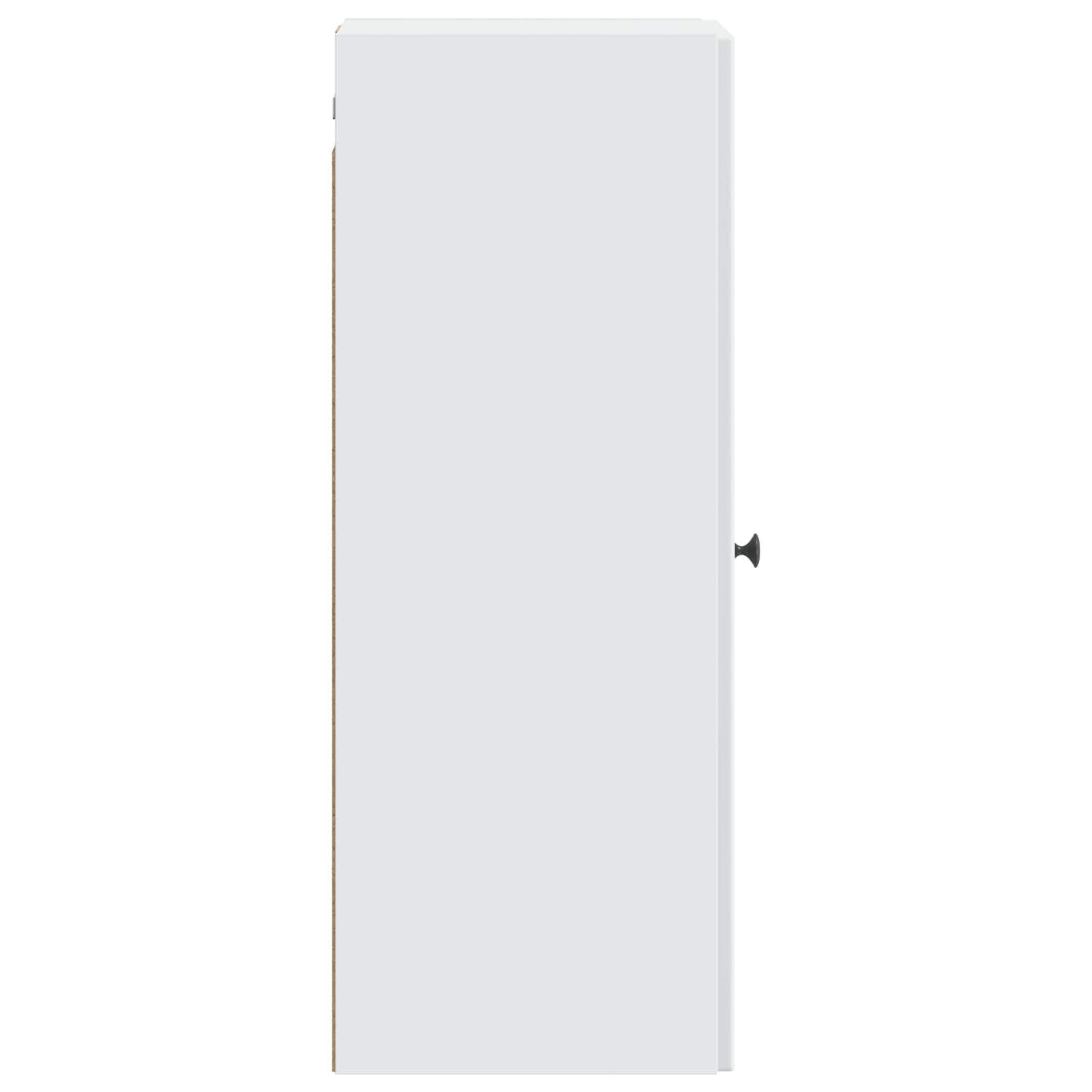 vidaXL Szafka ścienna Biały 33 x 34,5 x 90 cm Drewno inżynieryjne