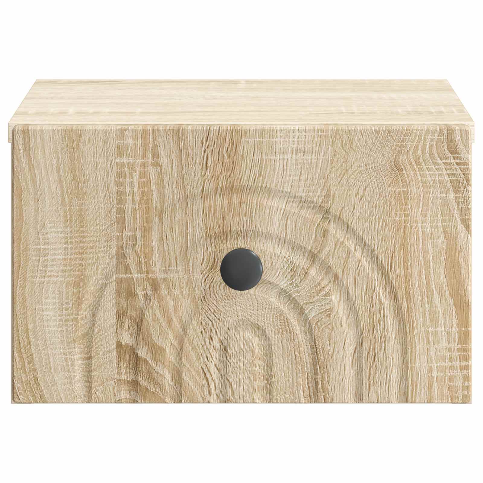 vidaXL Wisząca Szafka Nocna z szufladą dąb Sonoma 33 x 34,5 x 20 cm