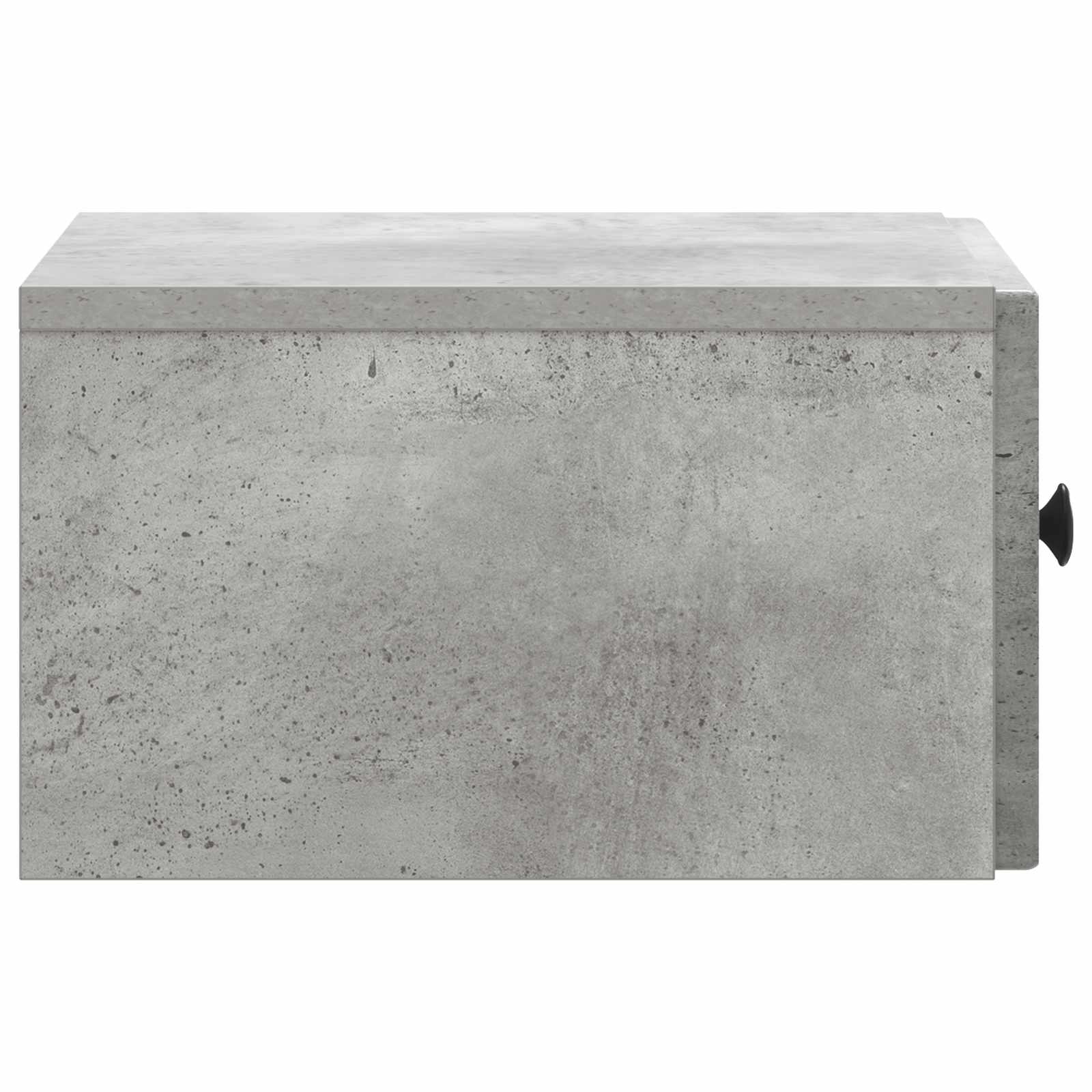 vidaXL Wisząca Szafka Nocna Betonowy szary 33 x 34,5 x 20 cm