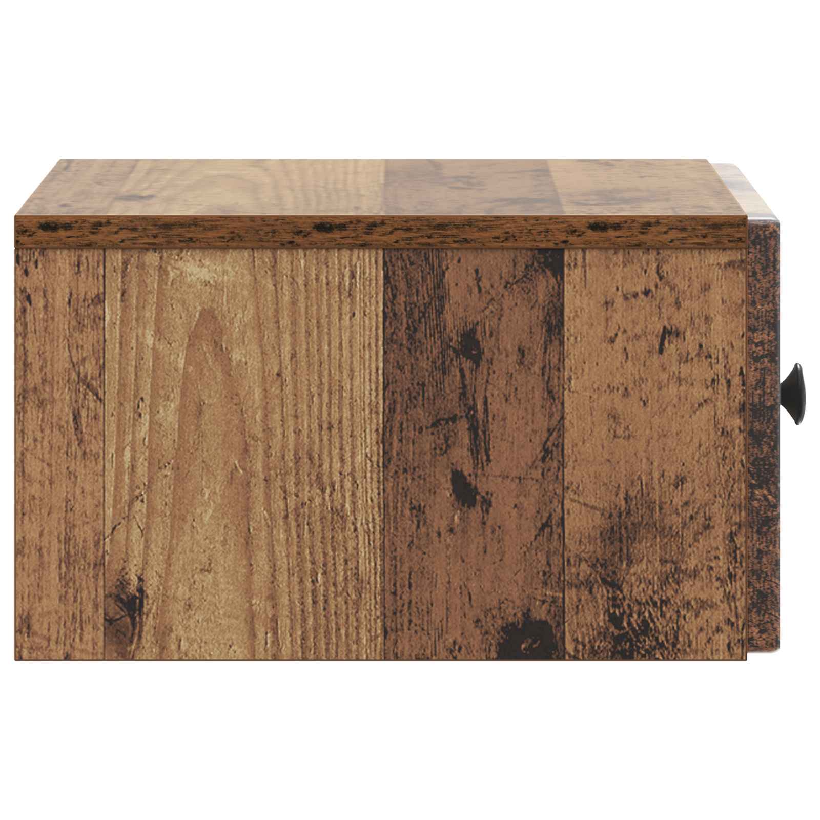 vidaXL Wisząca Szafka Nocna 2 pcs Stare drewno 33 x 34,5 x 20 cm