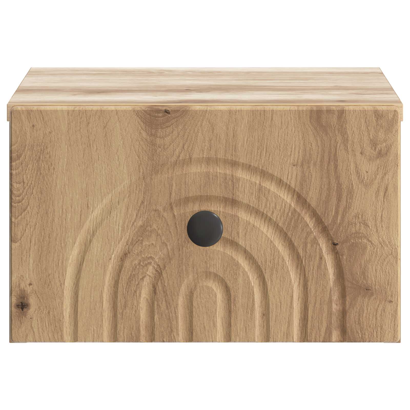vidaXL Wisząca Szafka Nocna z szufladą Dąb artisan 33 x 34,5 x 20 cm