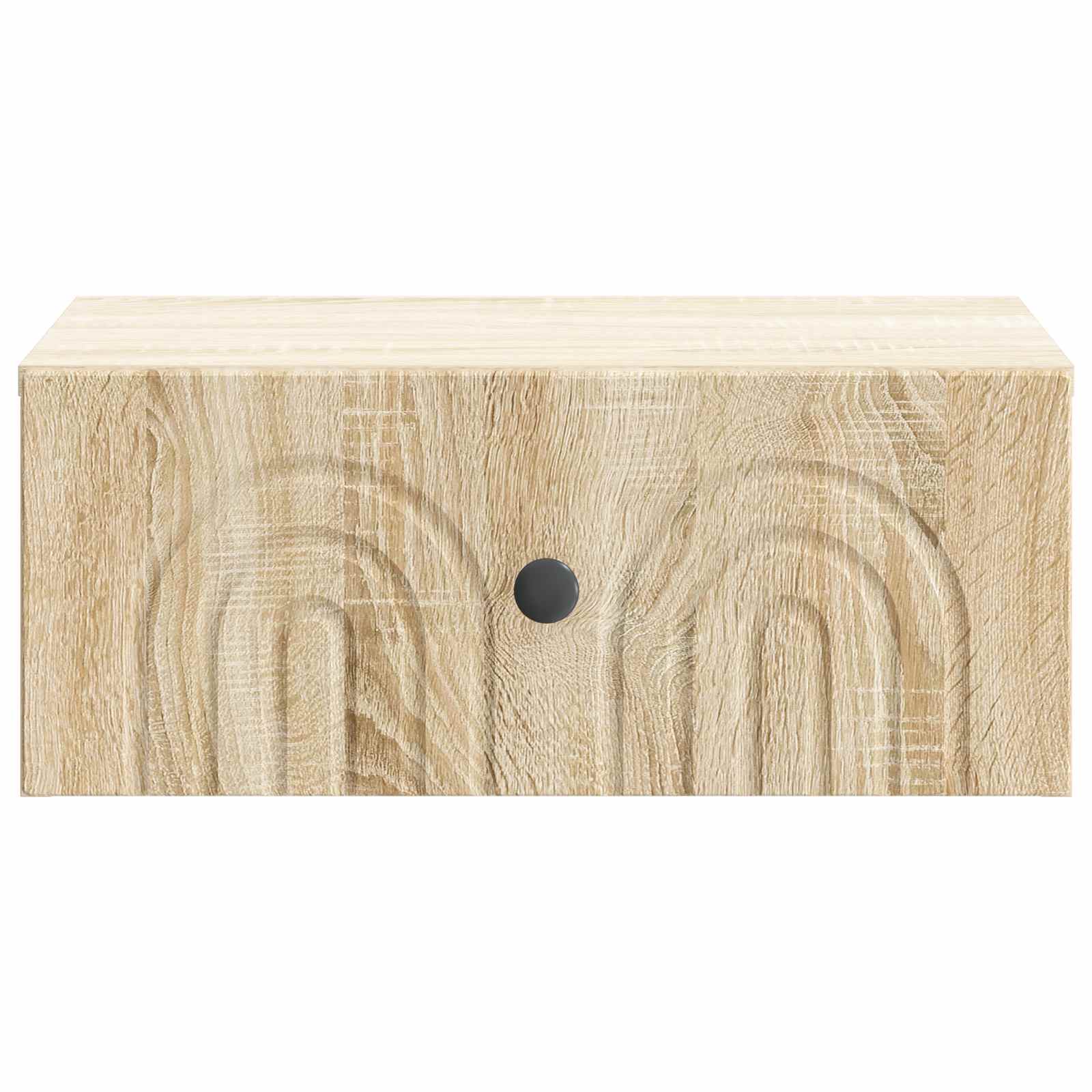 vidaXL Wisząca Szafka Nocna z szufladą dąb Sonoma 49 x 34,5 x 20 cm