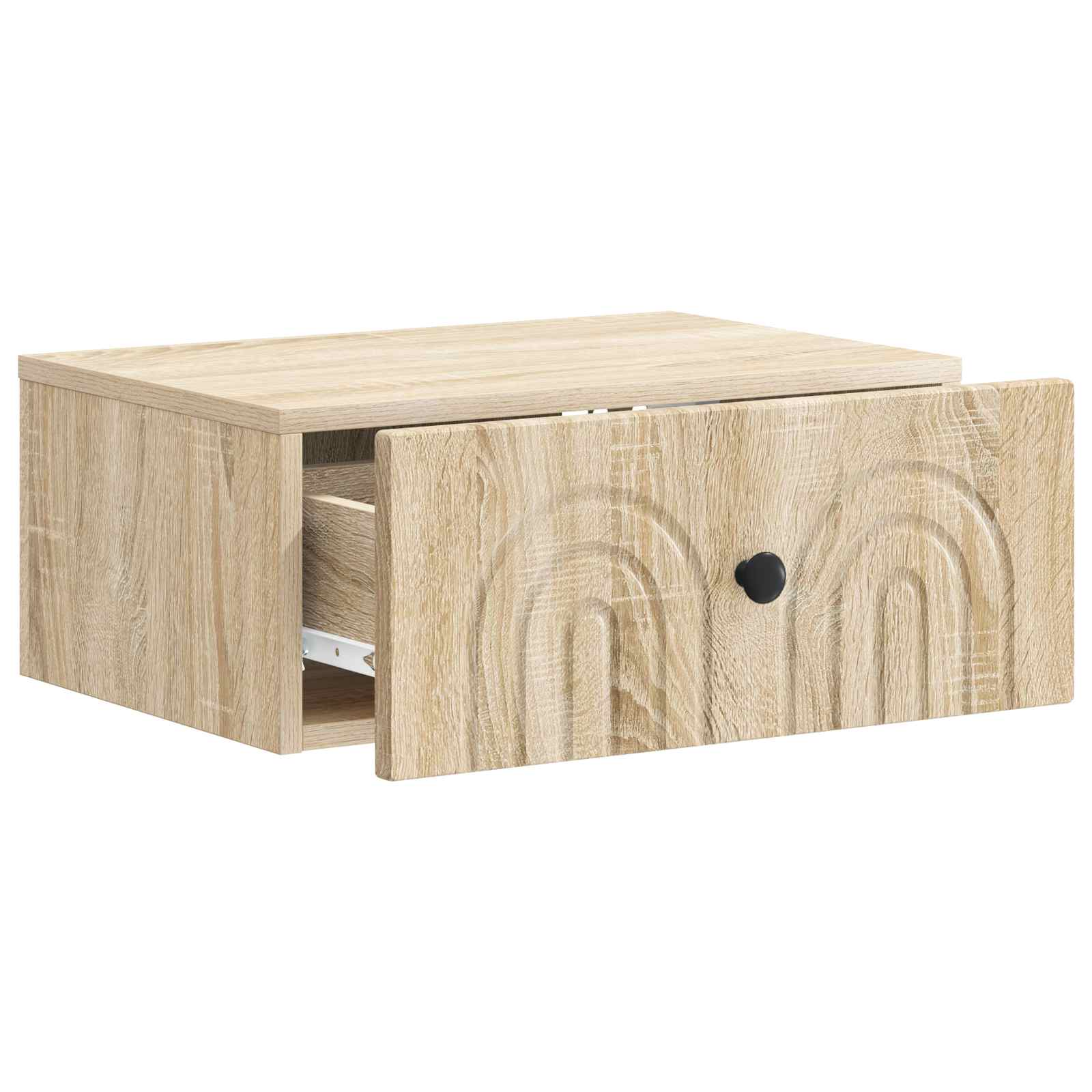 vidaXL Wisząca Szafka Nocna 2 pcs dąb Sonoma 49 x 34,5 x 20 cm