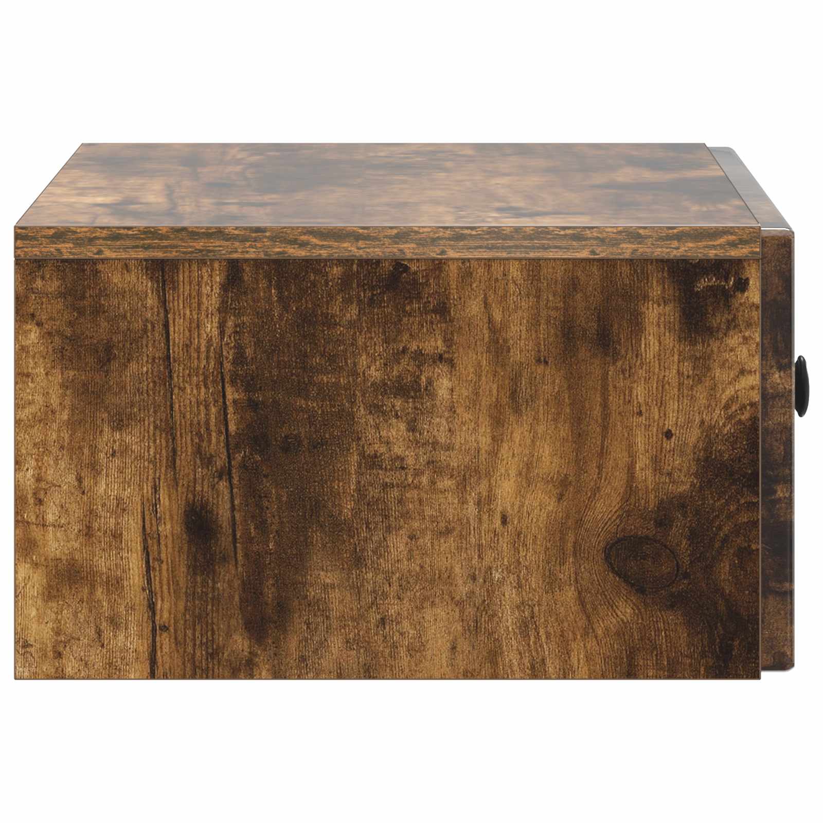 vidaXL Wisząca Szafka Nocna z szufladą Dąb wędzony 49 x 34,5 x 20 cm