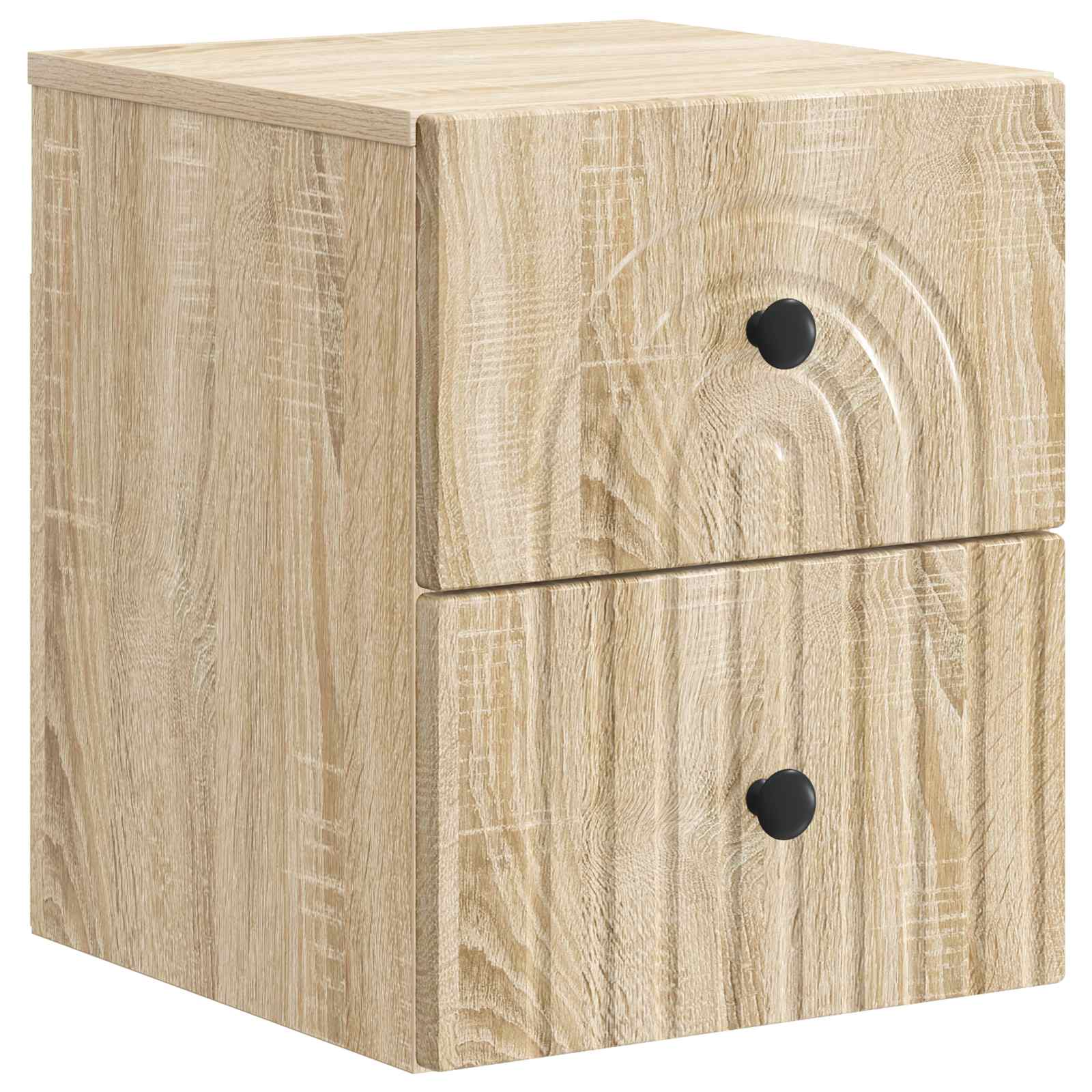 vidaXL Wisząca Szafka Nocna z szufladą dąb Sonoma 33 x 34,5 x 40 cm