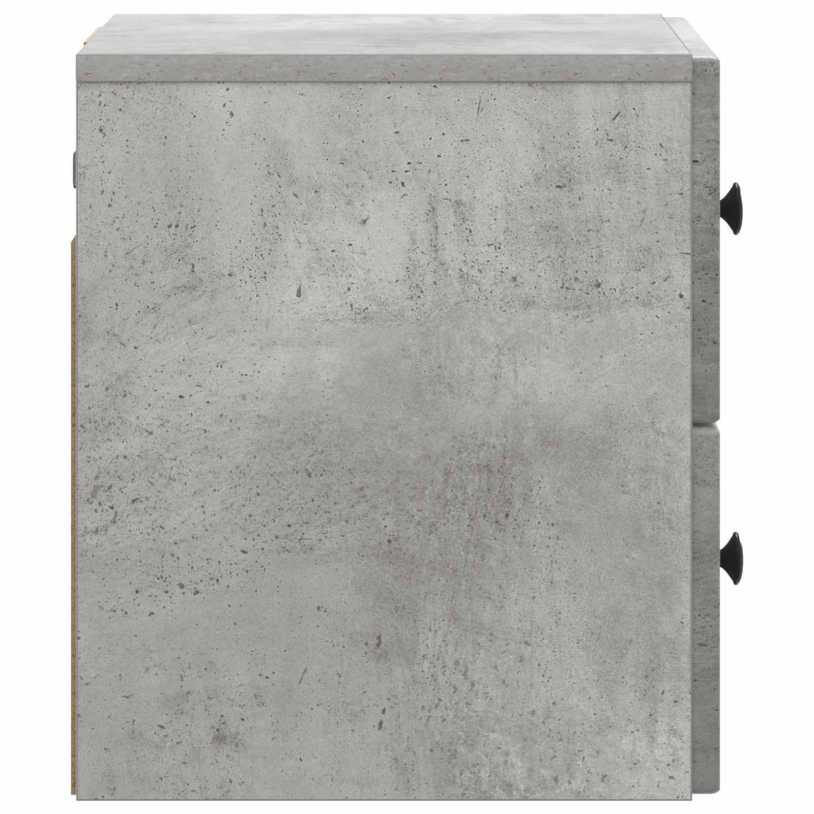 vidaXL Wisząca Szafka Nocna Betonowy szary 33 x 34,5 x 40 cm