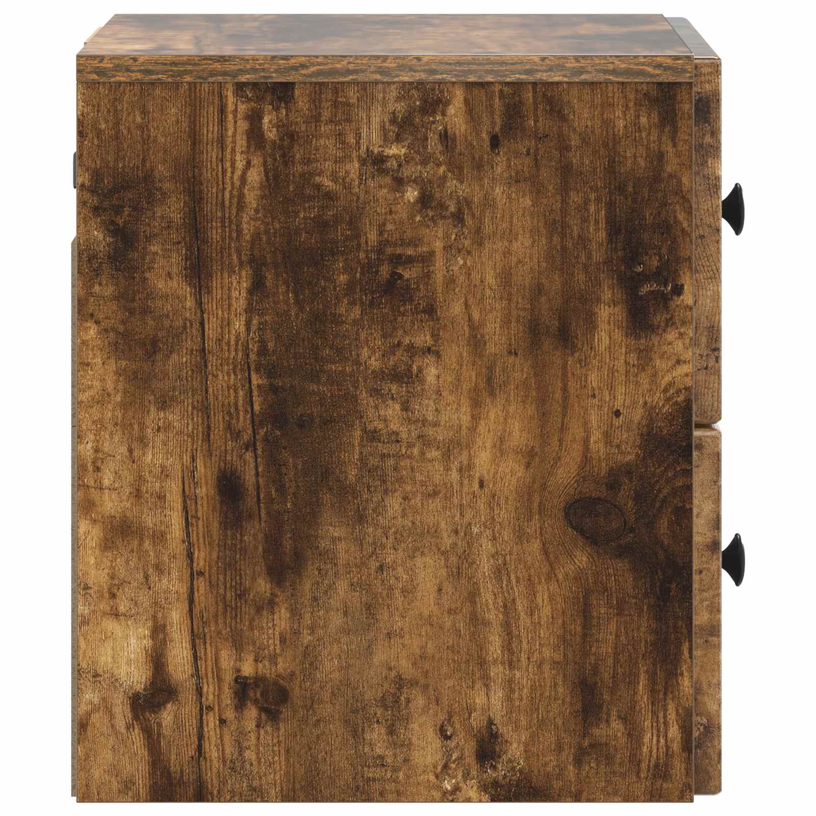 vidaXL Wisząca Szafka Nocna z szufladą Dąb wędzony 33 x 34,5 x 40 cm