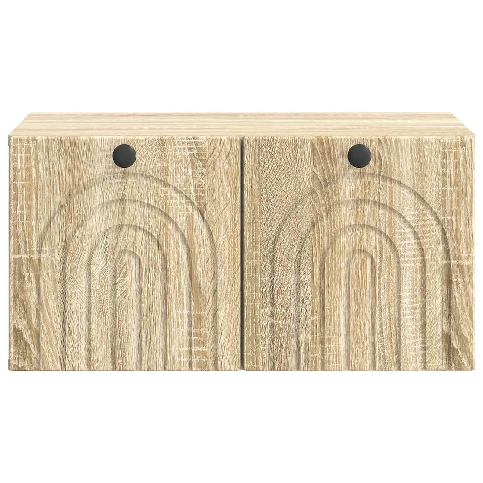 vidaXL Szafka RTV montowana na ścianie dąb Sonoma 59,5 x 41 x 30 cm