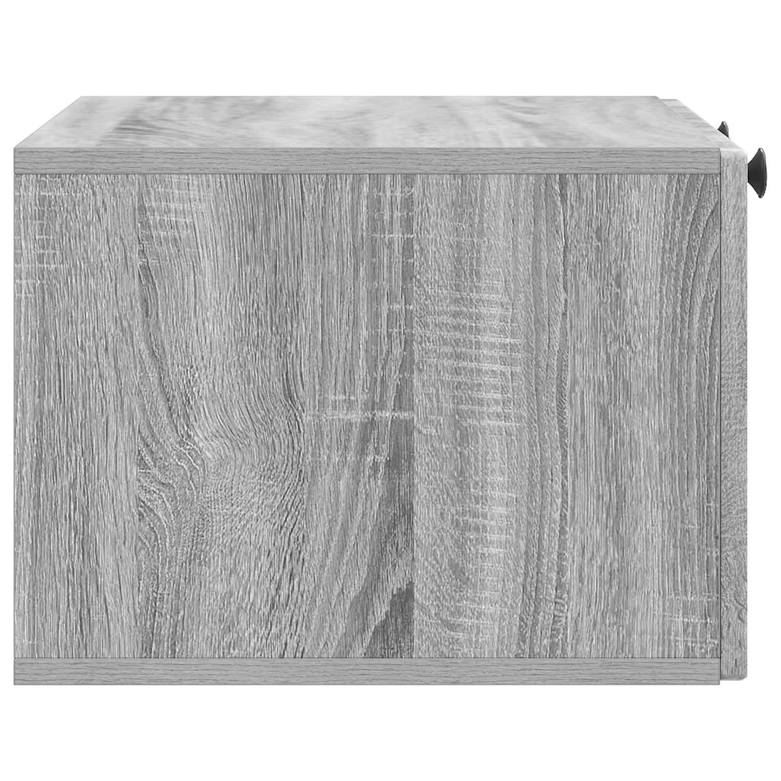 vidaXL Szafka RTV montowana na ścianie Szary Sonoma 59,5 x 41 x 30 cm
