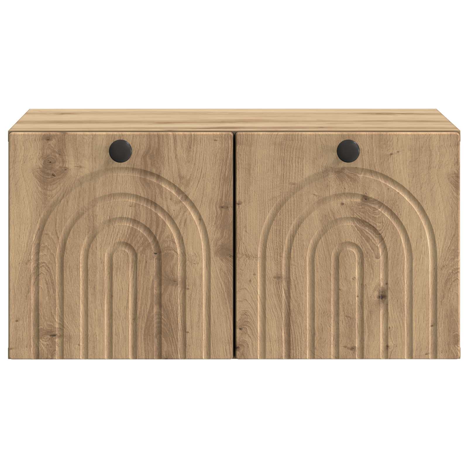 vidaXL Szafka RTV montowana na ścianie Dąb artisan 59,5 x 41 x 30 cm