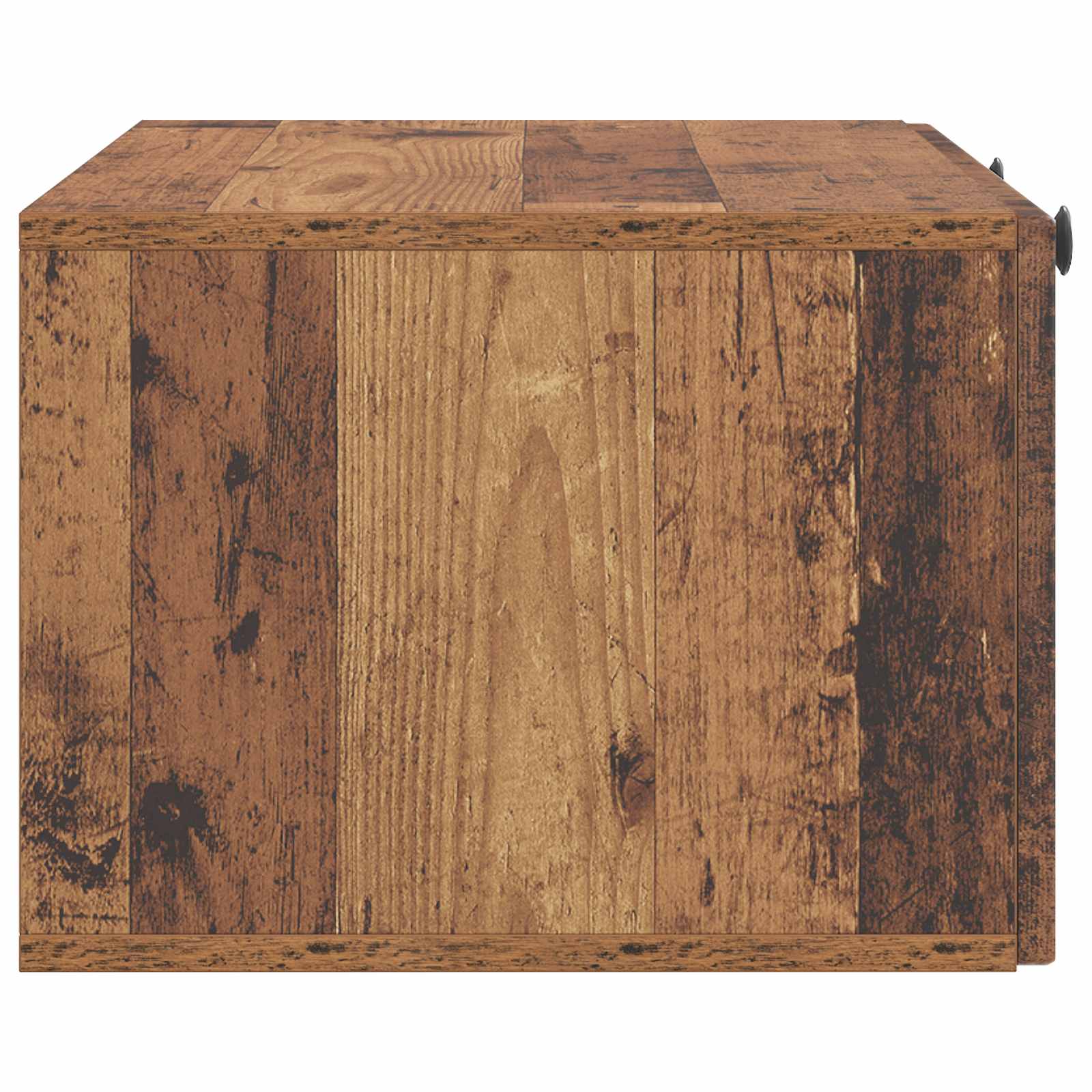 vidaXL Szafka RTV montowana na ścianie Stare drewno 78,5 x 41 x 30 cm
