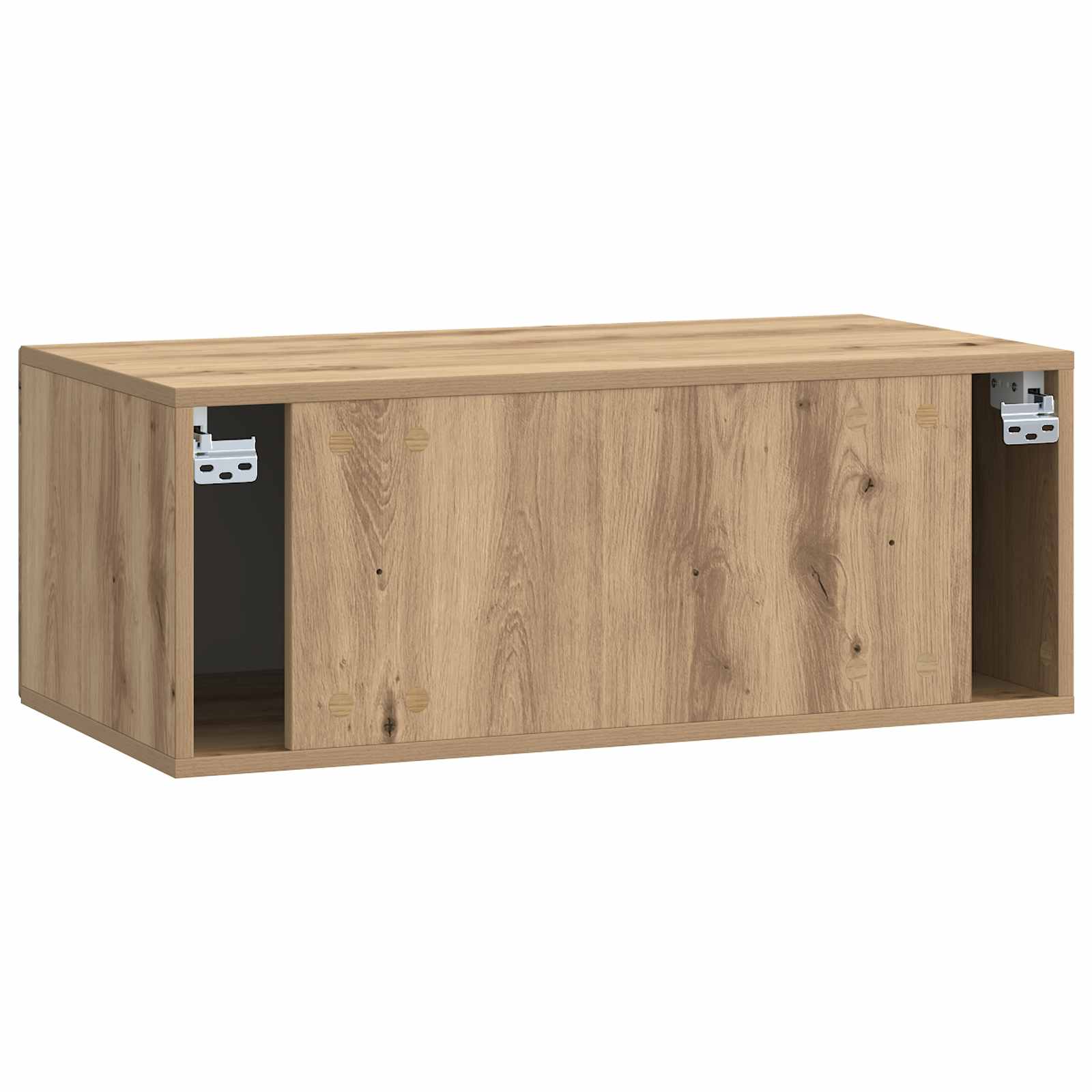 vidaXL Szafka RTV montowana na ścianie Dąb artisan 78,5 x 41 x 30 cm