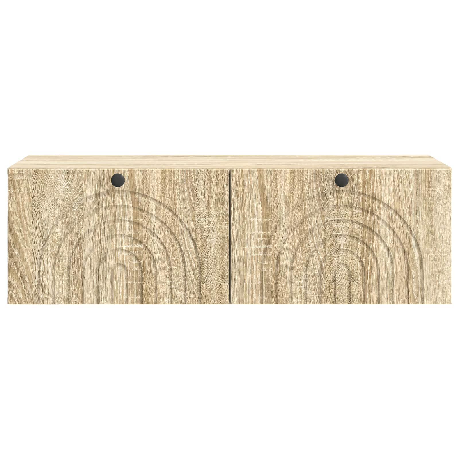 vidaXL Szafka RTV montowana na ścianie dąb Sonoma 98 x 41 x 30 cm