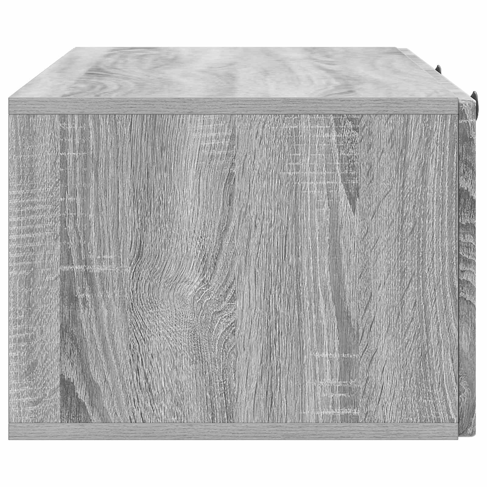 vidaXL Szafka RTV montowana na ścianie Szary Sonoma 99 x 41 x 30 cm