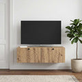 vidaXL Szafka RTV montowana na ścianie 99 x 41 x 30 cm Dąb artisan