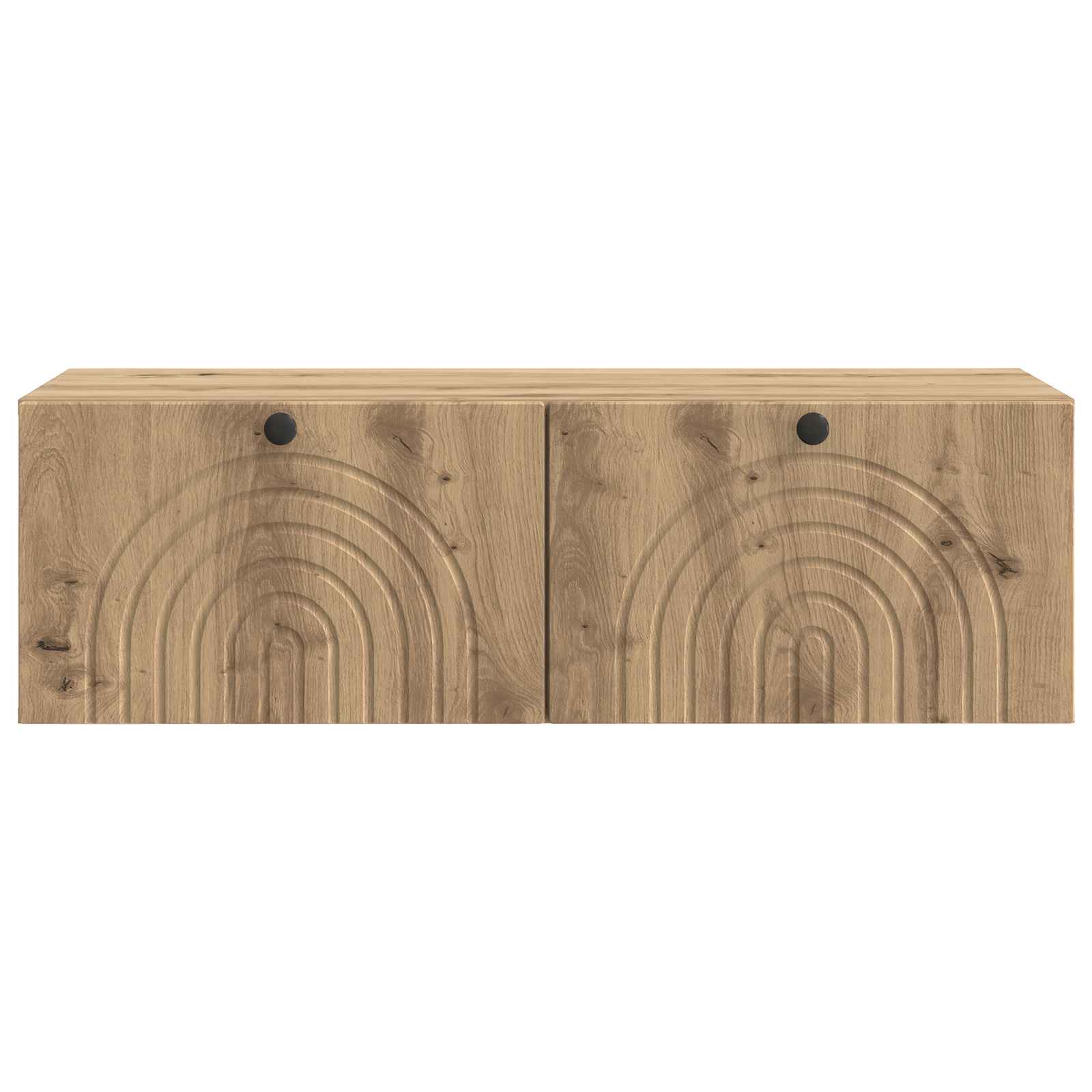 vidaXL Szafka RTV montowana na ścianie Dąb artisan 99 x 41 x 30 cm