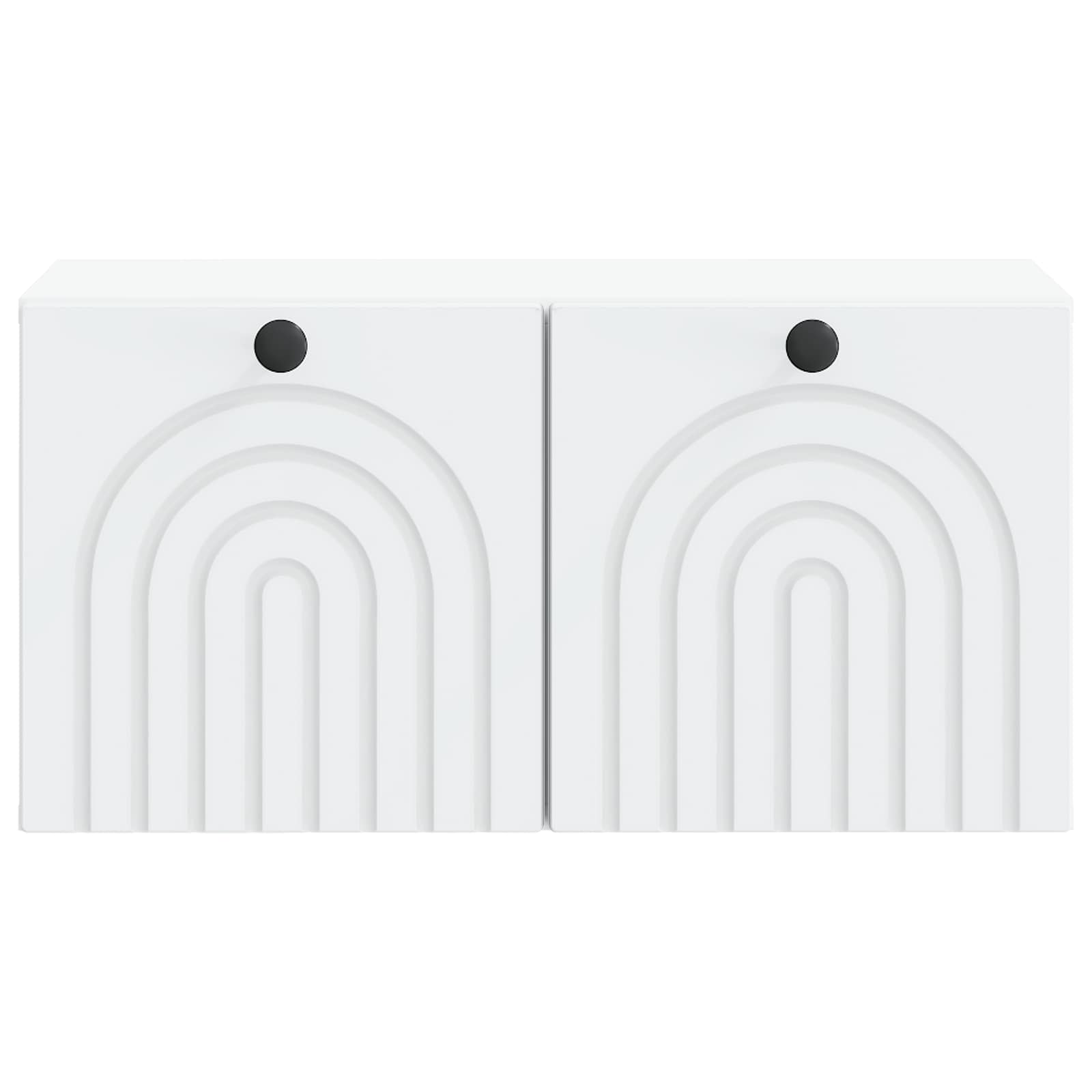 vidaXL Szafka RTV montowana na ścianie Biały 59,5 x 31 x 30 cm