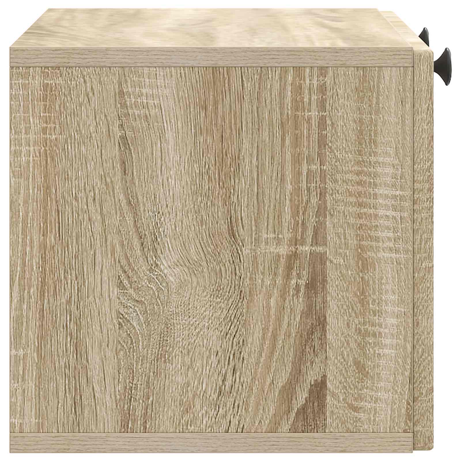 vidaXL Szafka RTV montowana na ścianie dąb Sonoma 59,5 x 31 x 30 cm