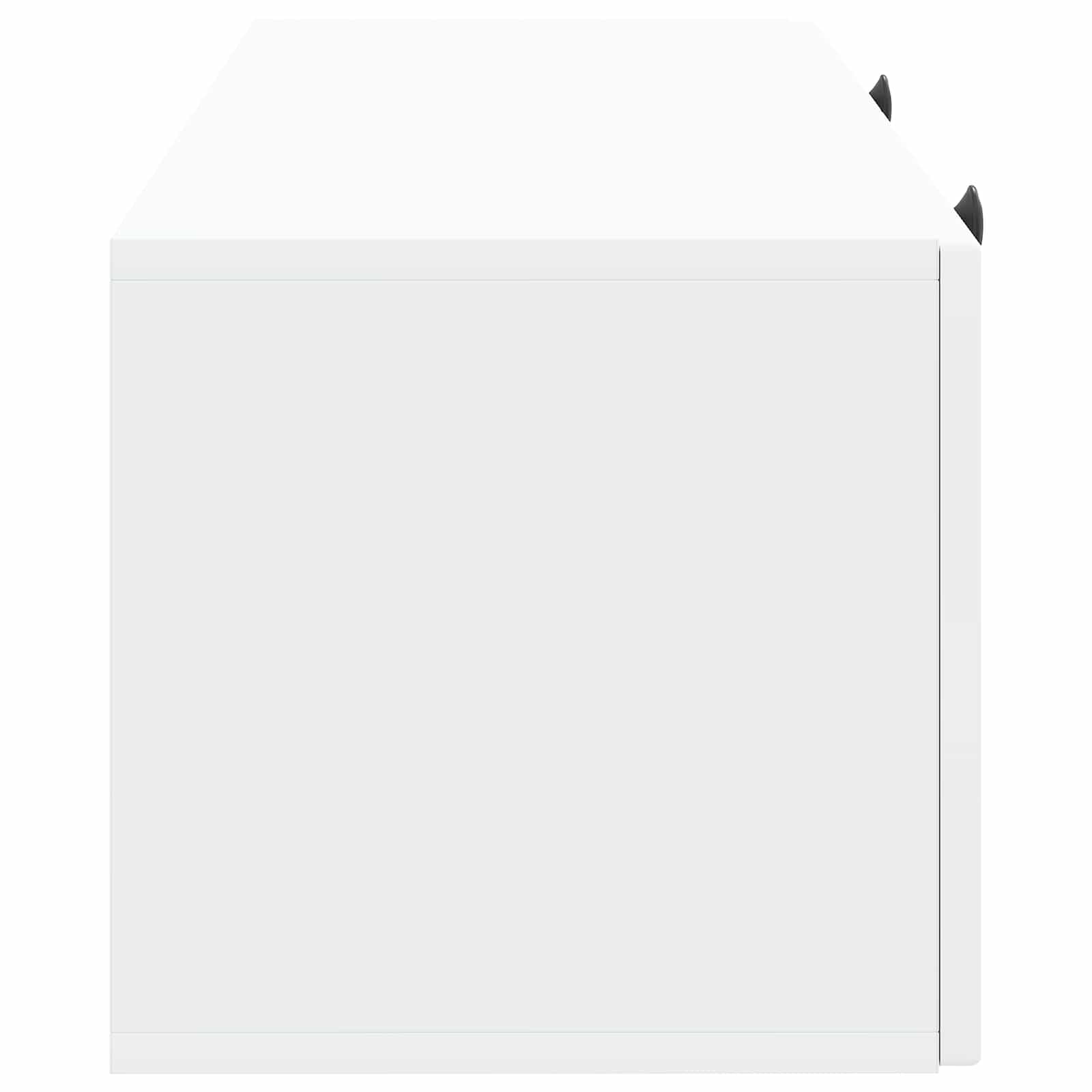 vidaXL Szafka RTV montowana na ścianie Biały 78,5 x 31 x 30 cm