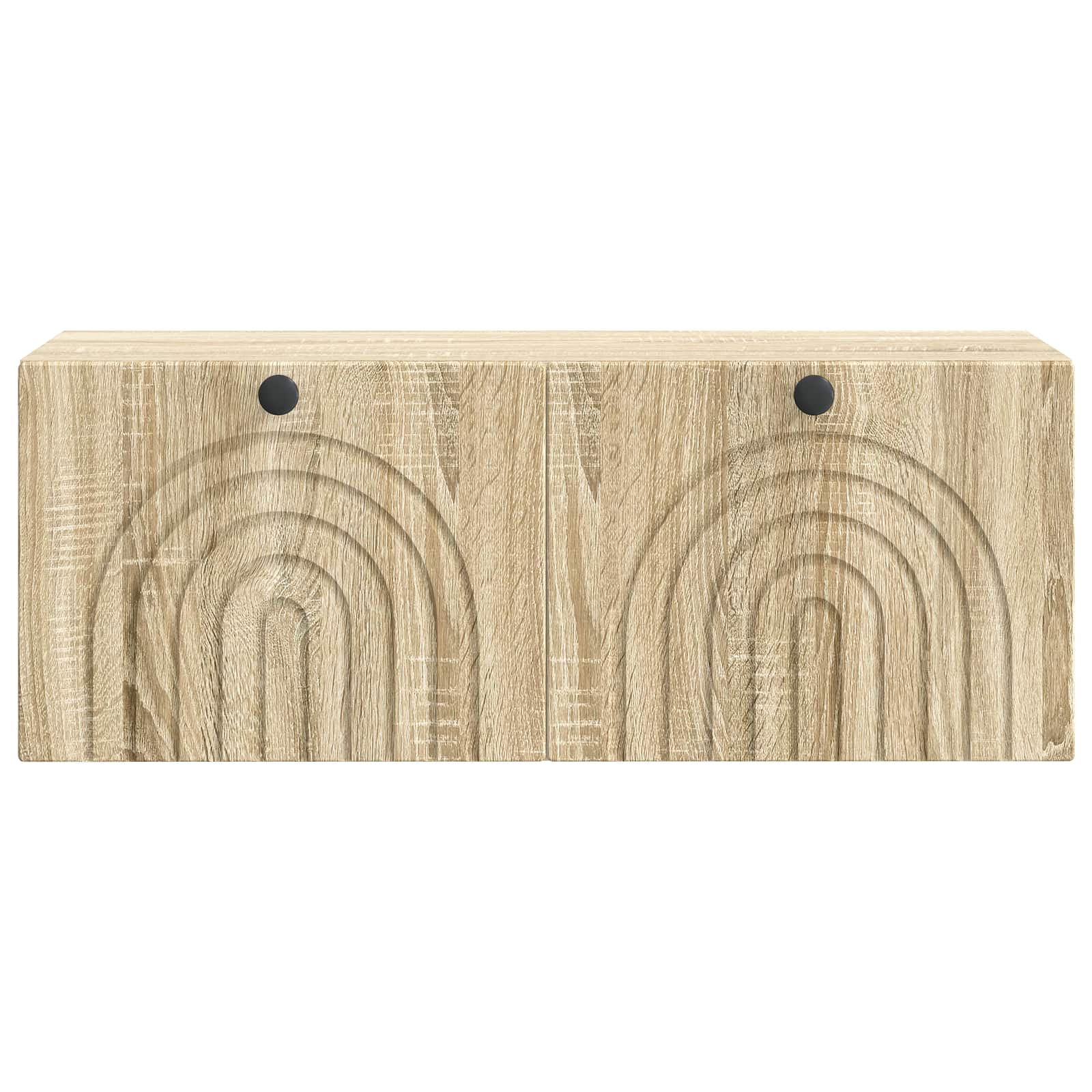 vidaXL Szafka RTV montowana na ścianie dąb Sonoma 78,5 x 31 x 30 cm