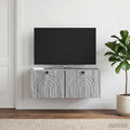 vidaXL Szafka RTV montowana na ścianie Szary Sonoma 78,5 x 31 x 30 cm