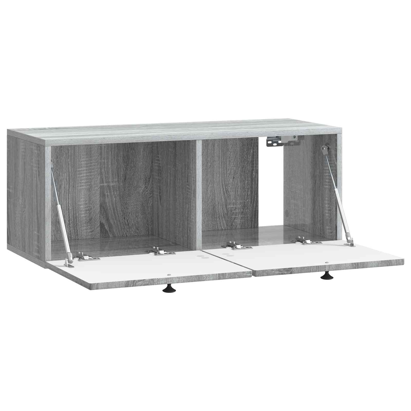 vidaXL Szafka RTV montowana na ścianie Szary Sonoma 78,5 x 31 x 30 cm
