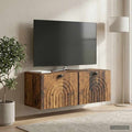 vidaXL Szafka RTV montowana na ścianie Stare drewno 78,5 x 31 x 30 cm