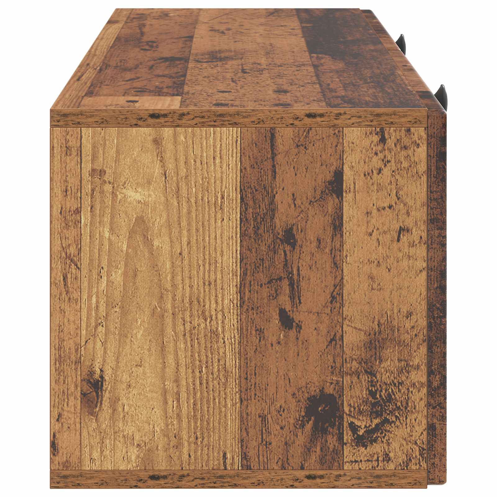 vidaXL Szafka RTV montowana na ścianie Stare drewno 78,5 x 31 x 30 cm