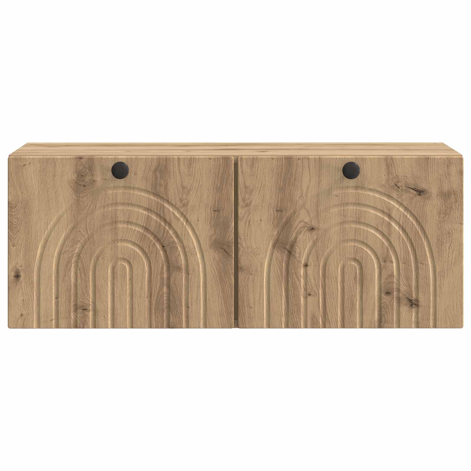 vidaXL Szafka RTV montowana na ścianie 78,5 x 31 x 30 cm Dąb artisan