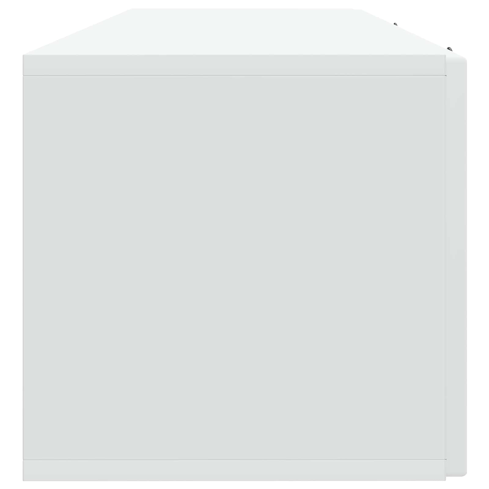 vidaXL Szafka RTV montowana na ścianie Biały 98 x 31 x 30 cm