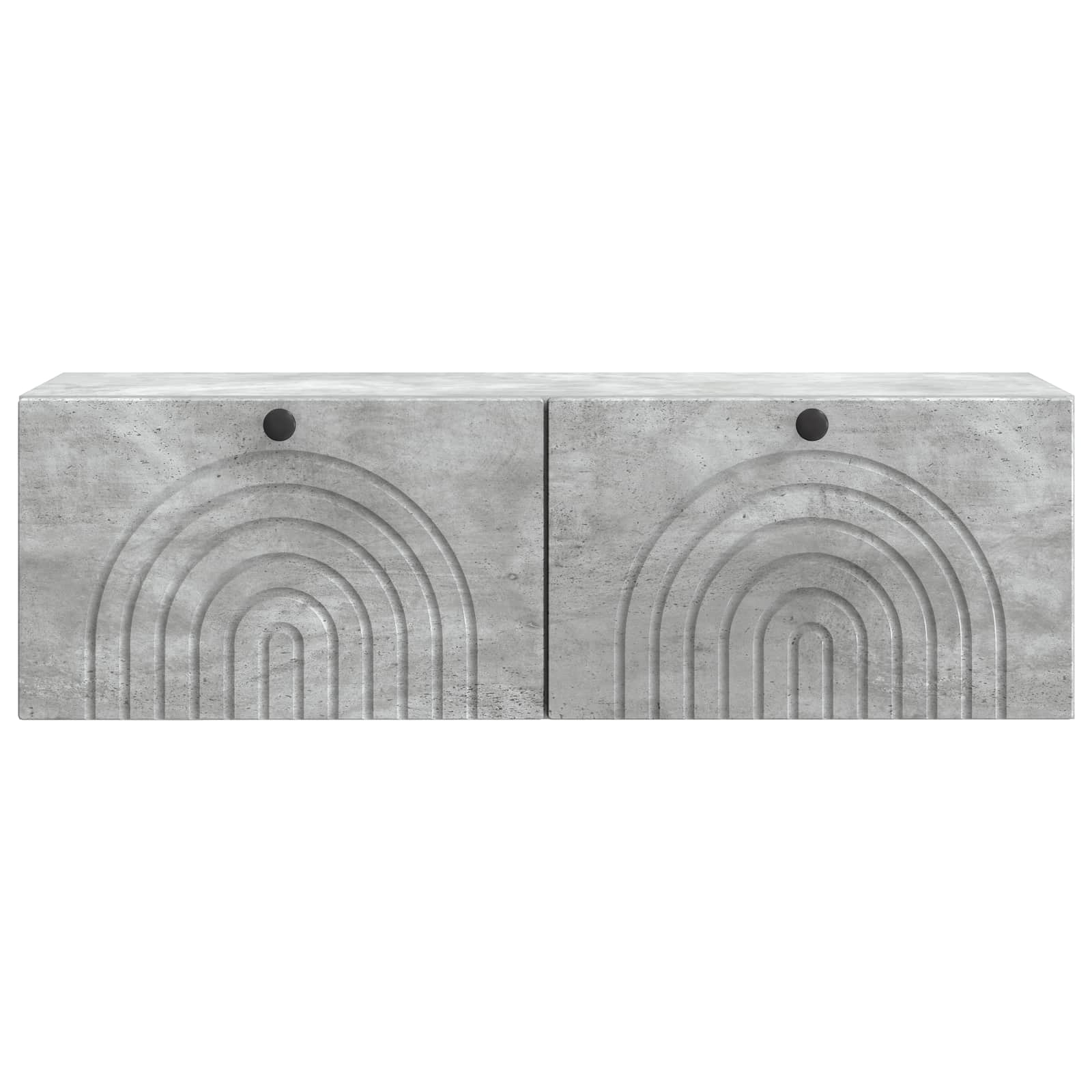 vidaXL Szafka RTV montowana na ścianie Betonowy szary 98 x 31 x 30 cm