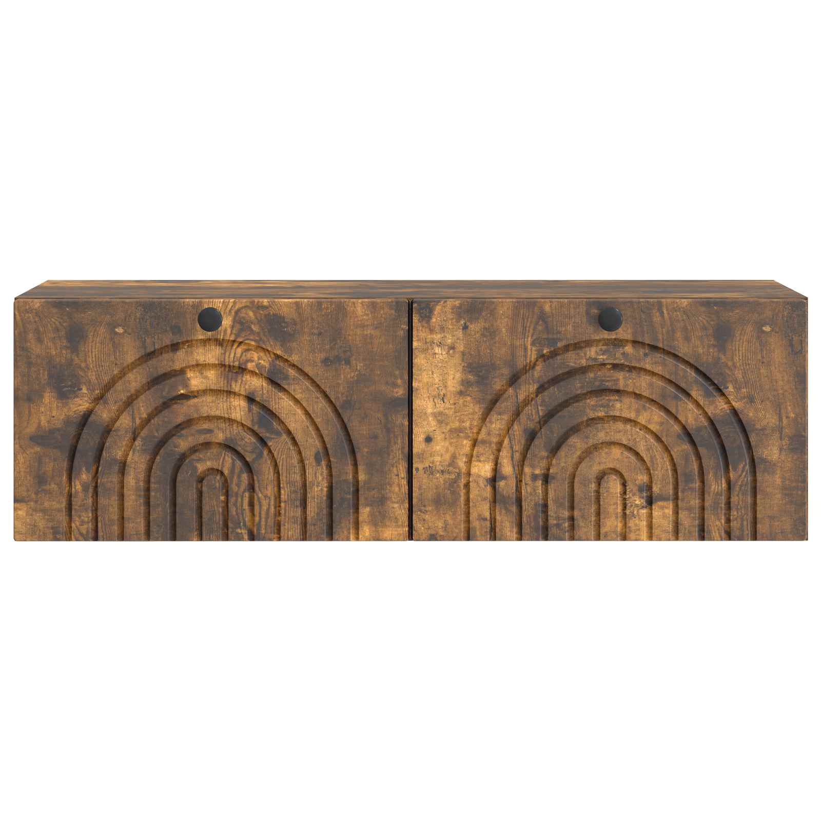 vidaXL Szafka RTV montowana na ścianie Dąb wędzony 98 x 31 x 30 cm
