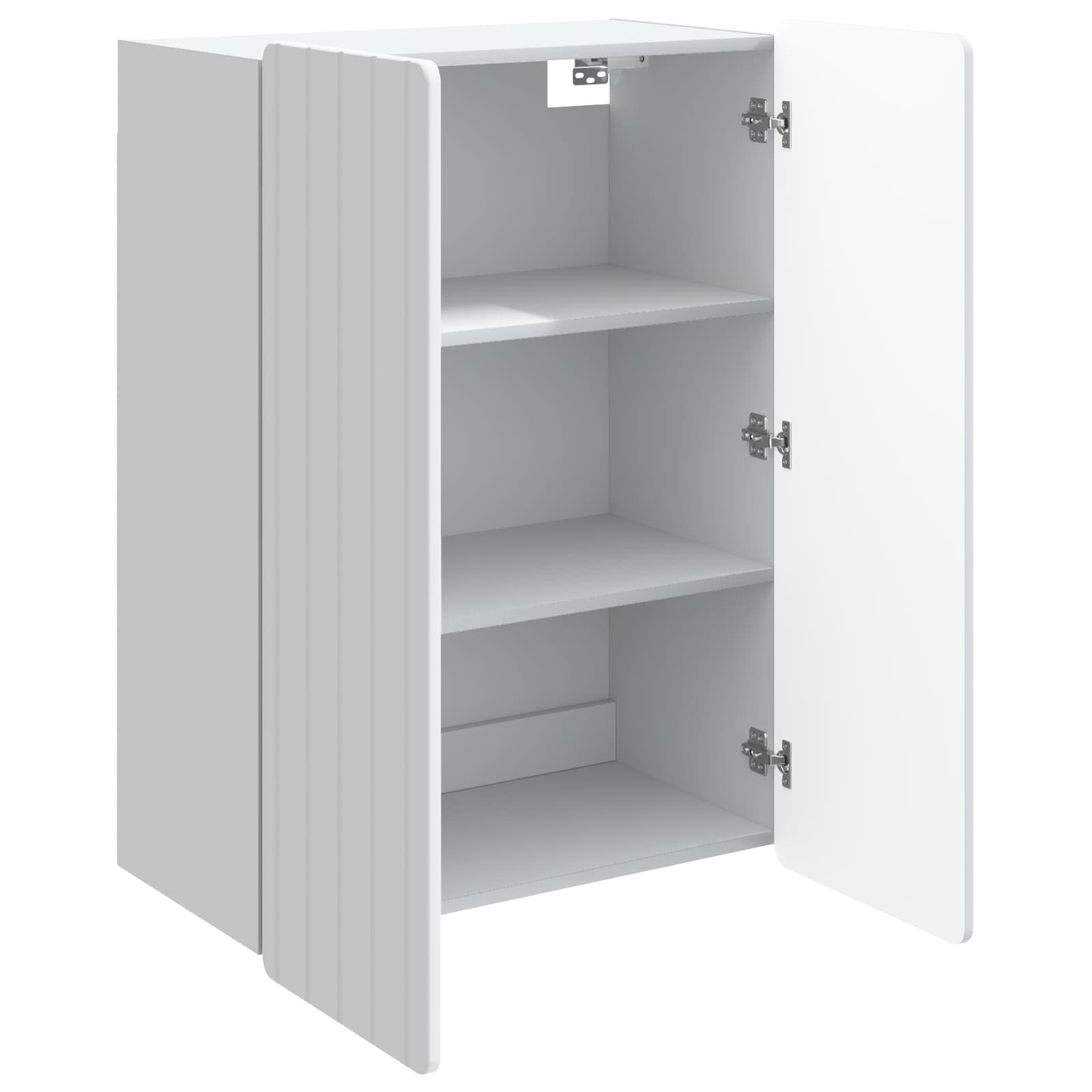 vidaXL Szafka ścienna Biały 66 x 34,5 x 92 cm Drewno inżynieryjne