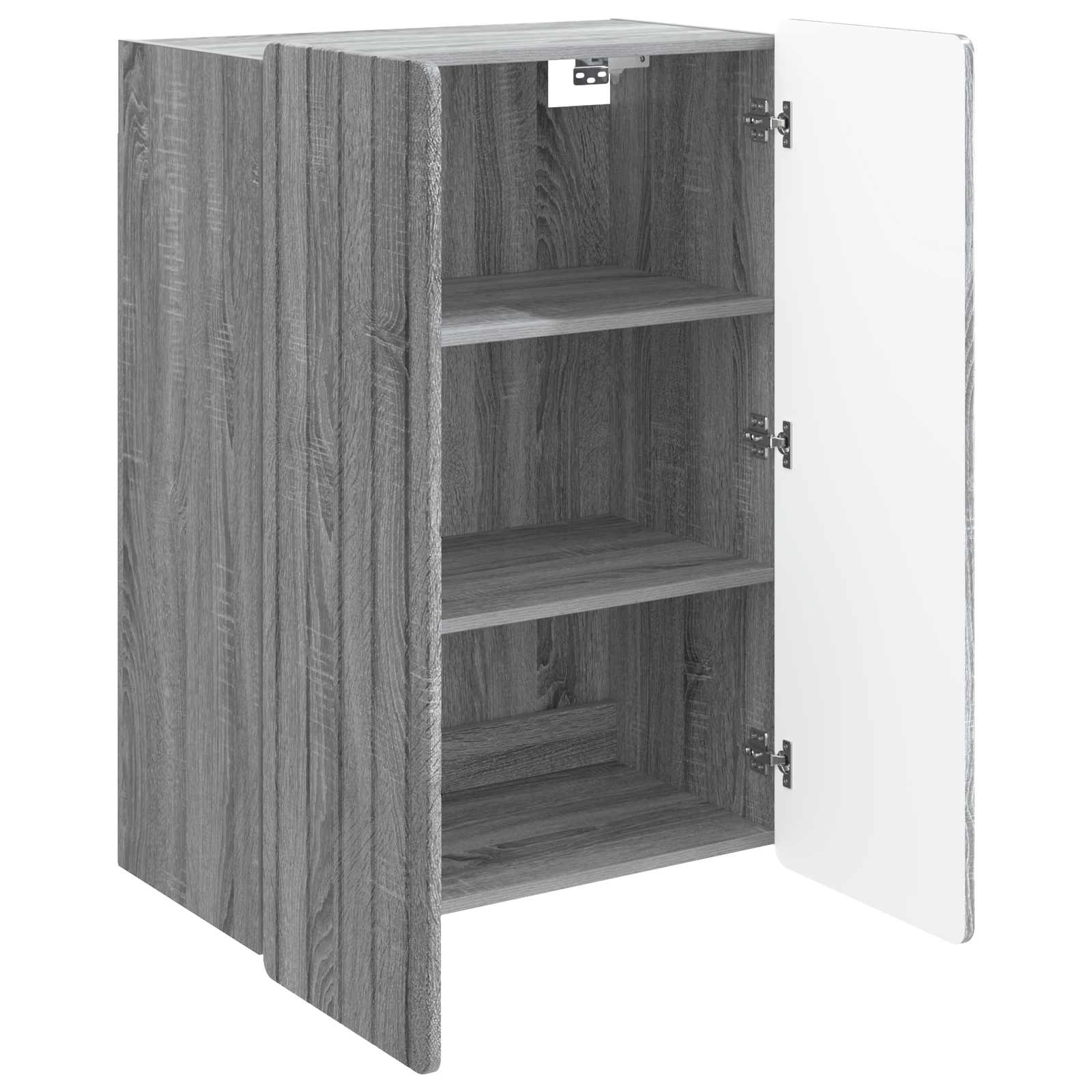 vidaXL Szafka ścienna Szary Sonoma 66 x 34,5 x 92 cm
