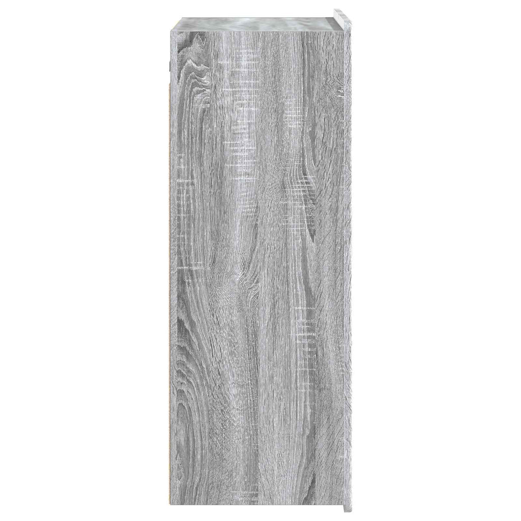 vidaXL Szafka ścienna Szary Sonoma 66 x 34,5 x 92 cm