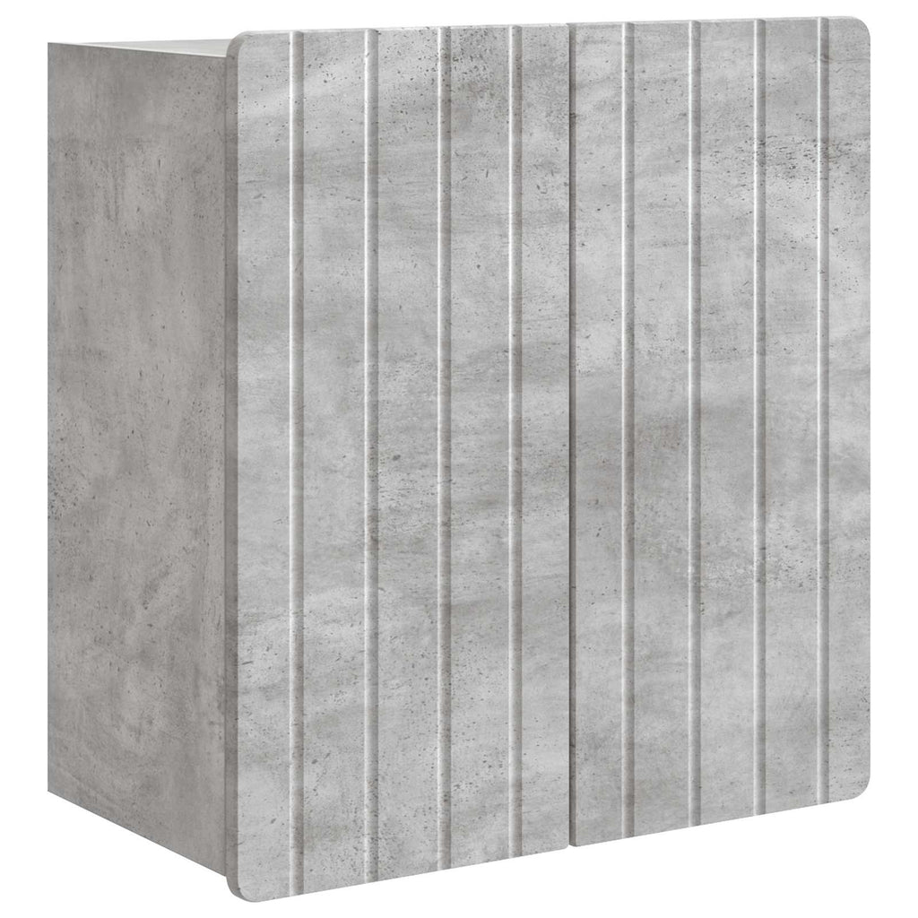 vidaXL Szafka ścienna Betonowy szary 59 x 31 x 64 cm