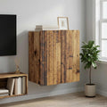 vidaXL Szafka ścienna Stare drewno 59 x 31 x 64 cm Drewno inżynieryjne