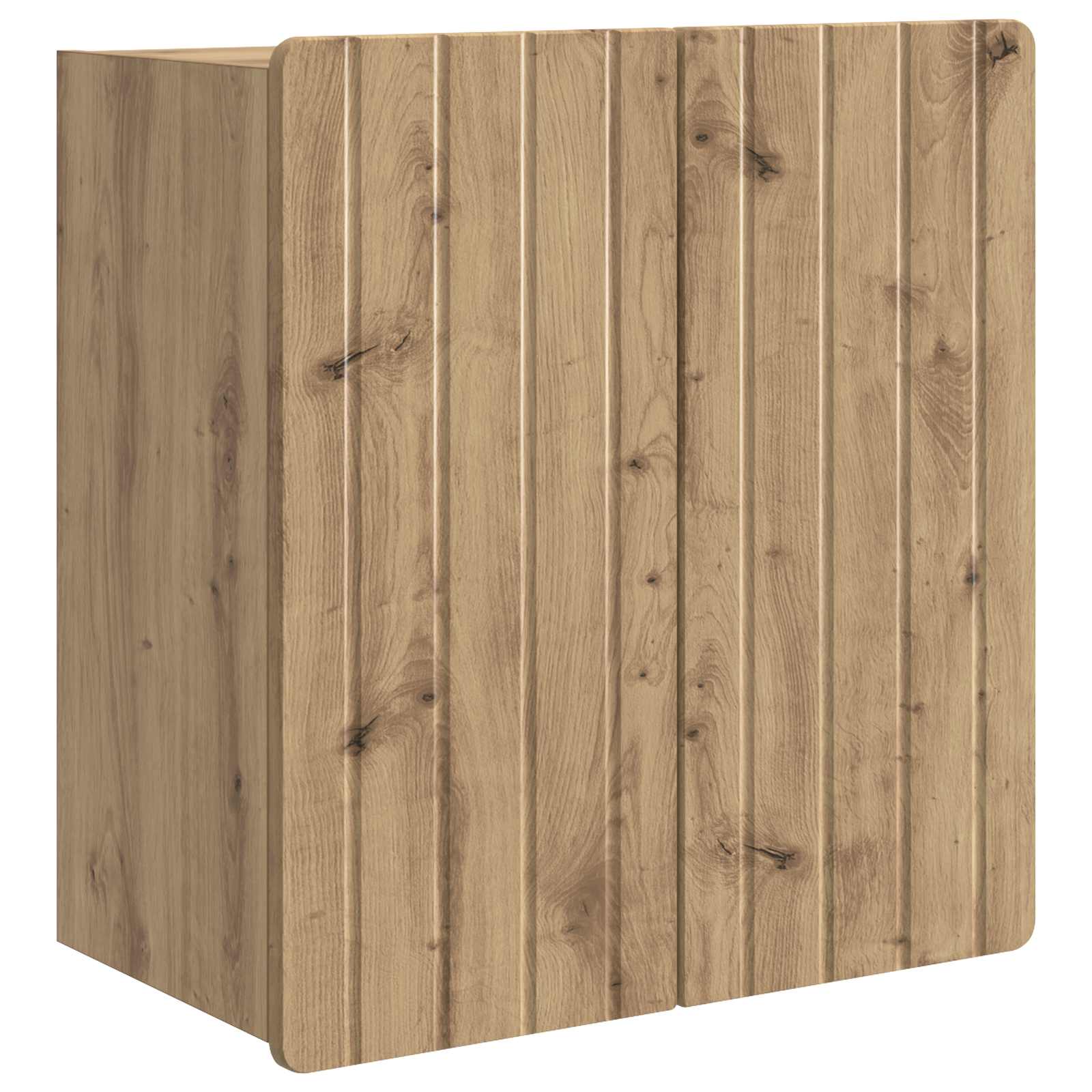 vidaXL Szafka ścienna 59 x 31 x 64 cm Drewno inżynieryjne Dąb artisan